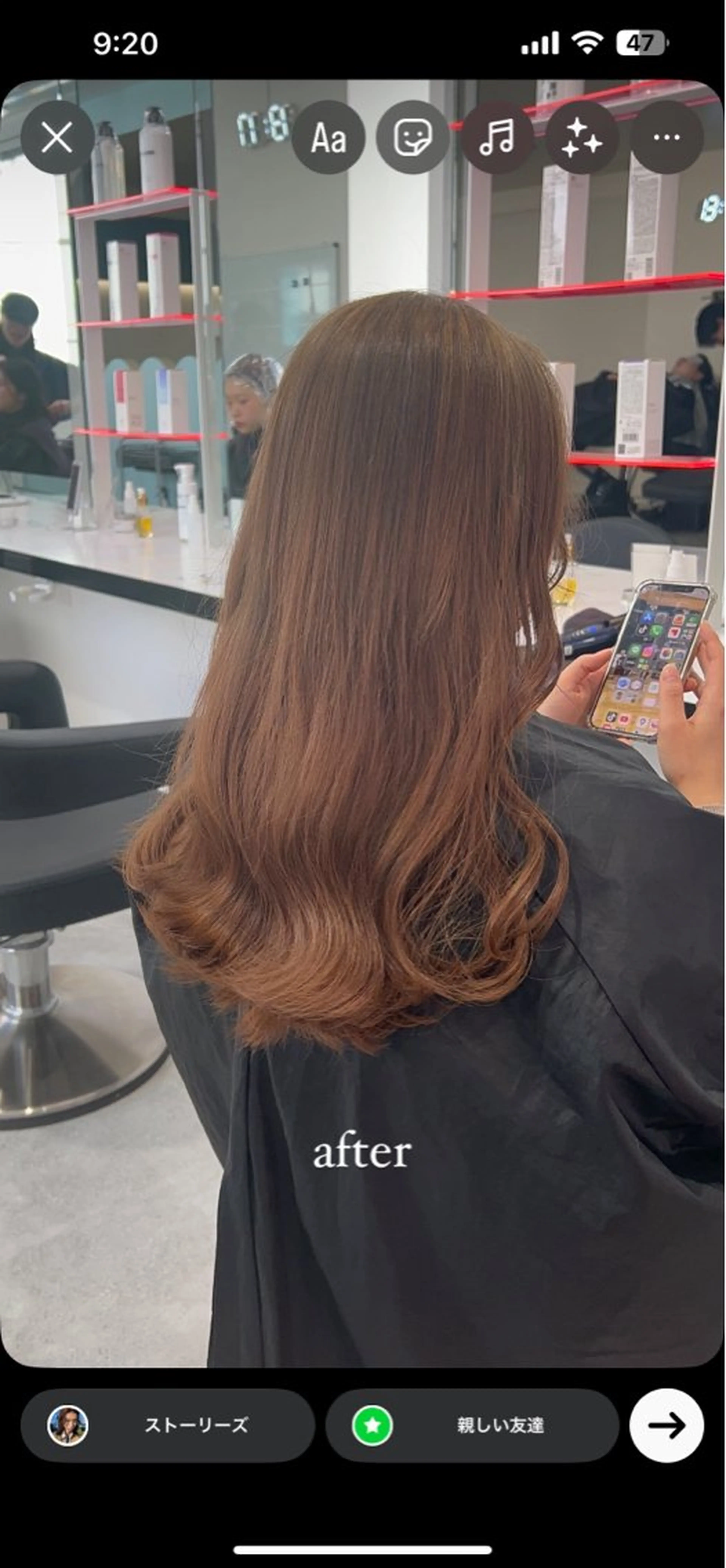 ロング カラー エフェクトブリーチ／ レイヤーカット／翔のヘアスタイル