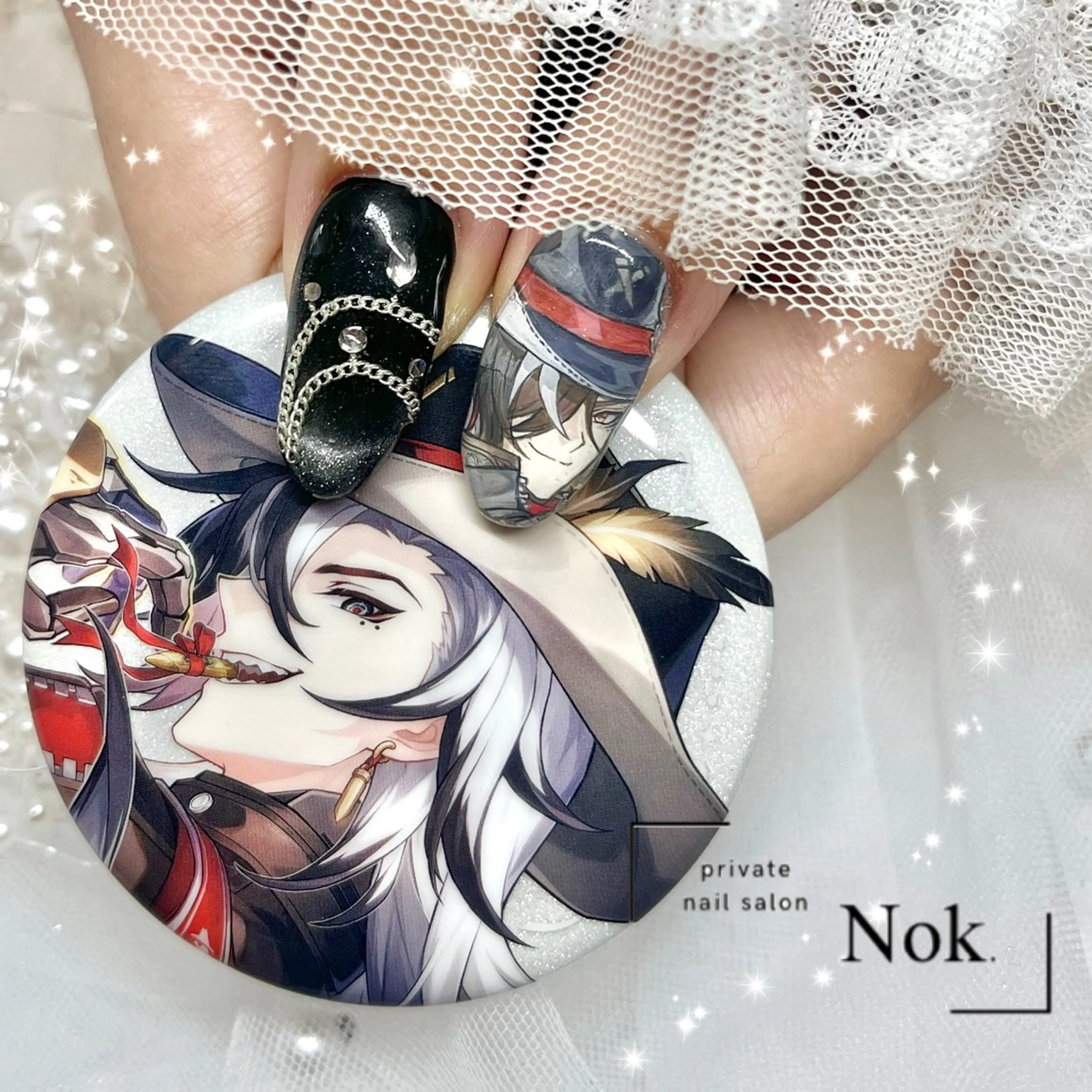 ネイル ハンドネイル 池袋痛ネイル Nok. 渡辺のネイルデザイン