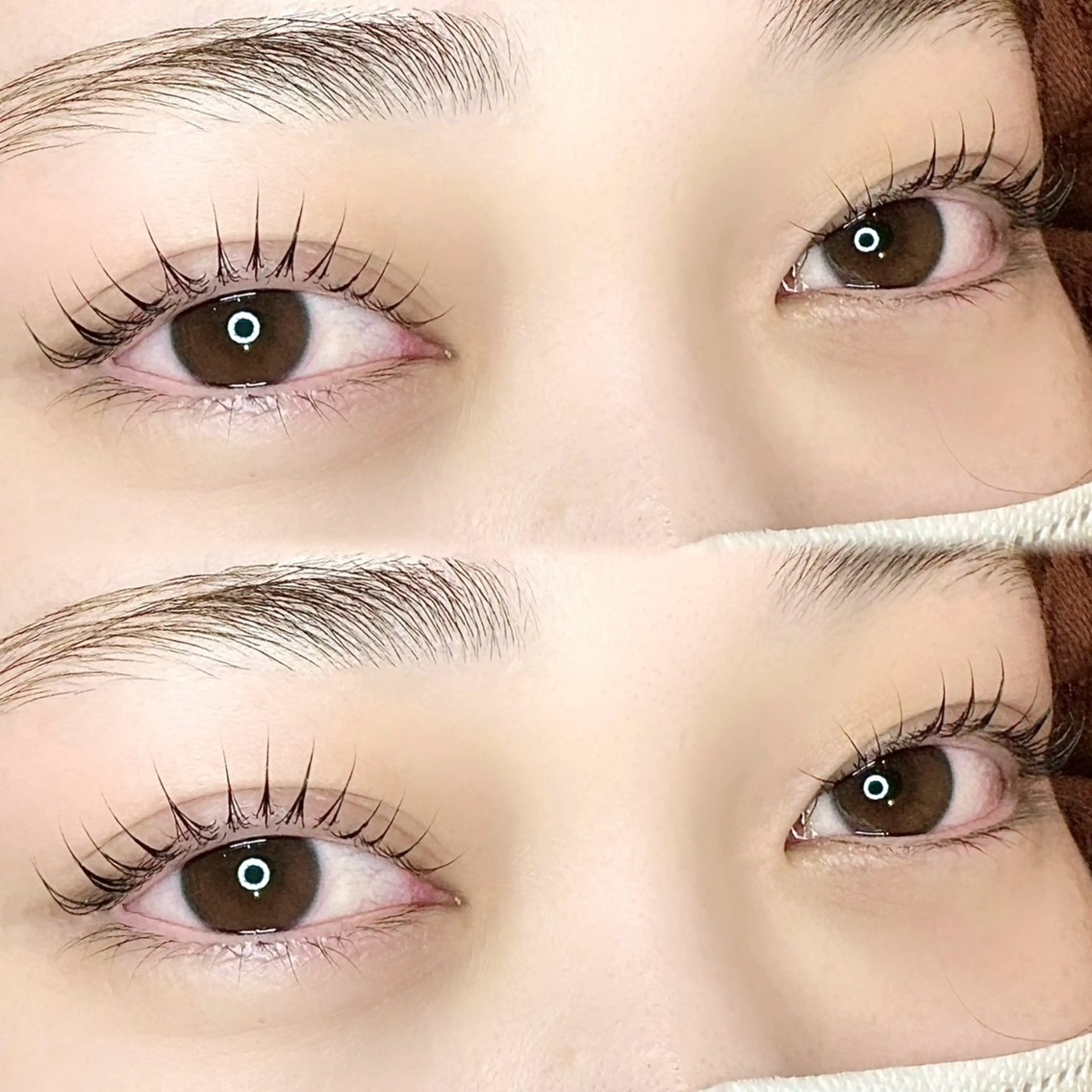 束感まつ毛パーマモデル【コーティング仕上げ付き🎀】の写真