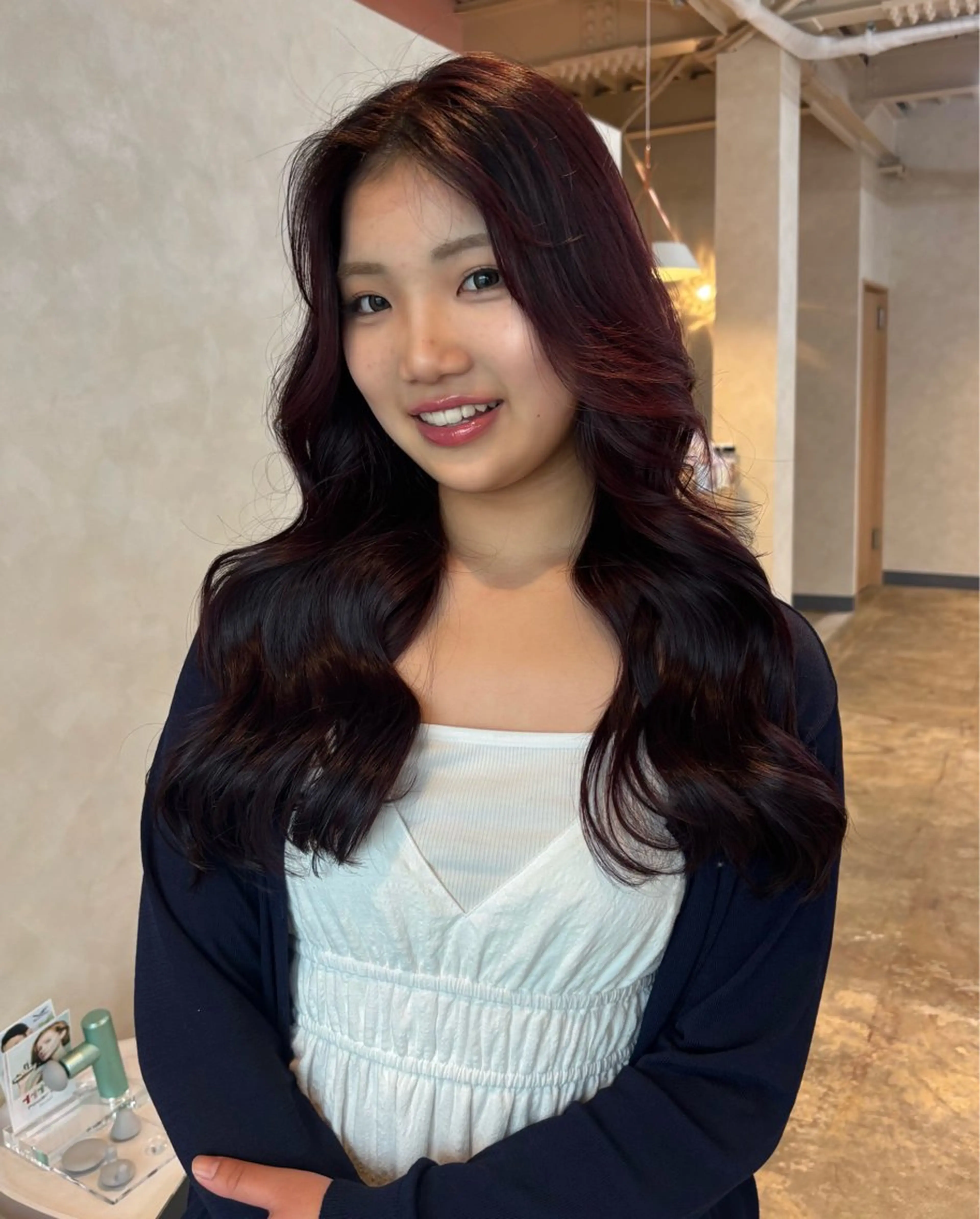 ロング Gigi Interpark所属・Gigi Misaki/鶴田のヘアスタイル