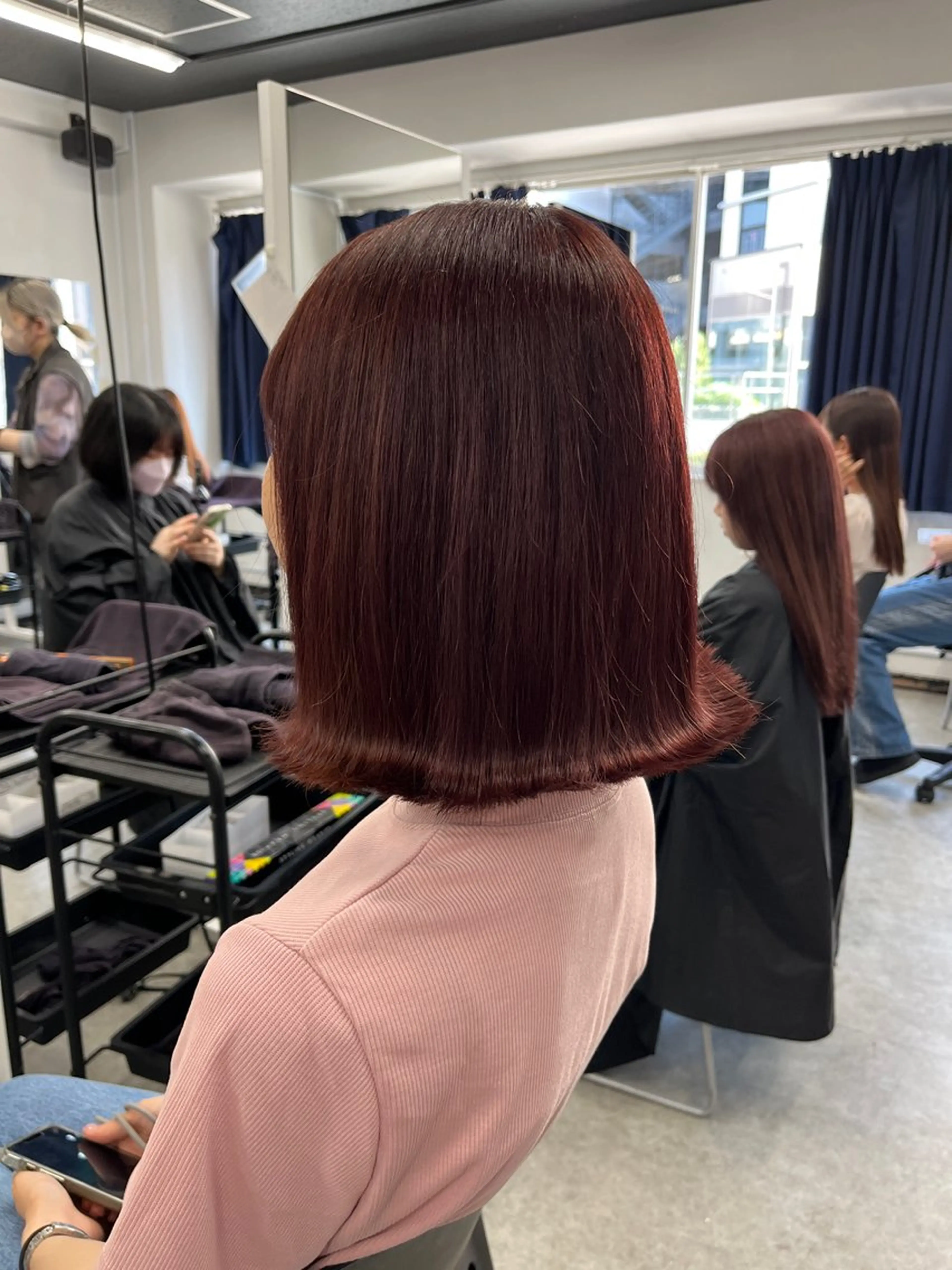 ショート カラー ヘアカラー 🎀Girly艶髪カ ラー🎀Harukaのヘアスタイル