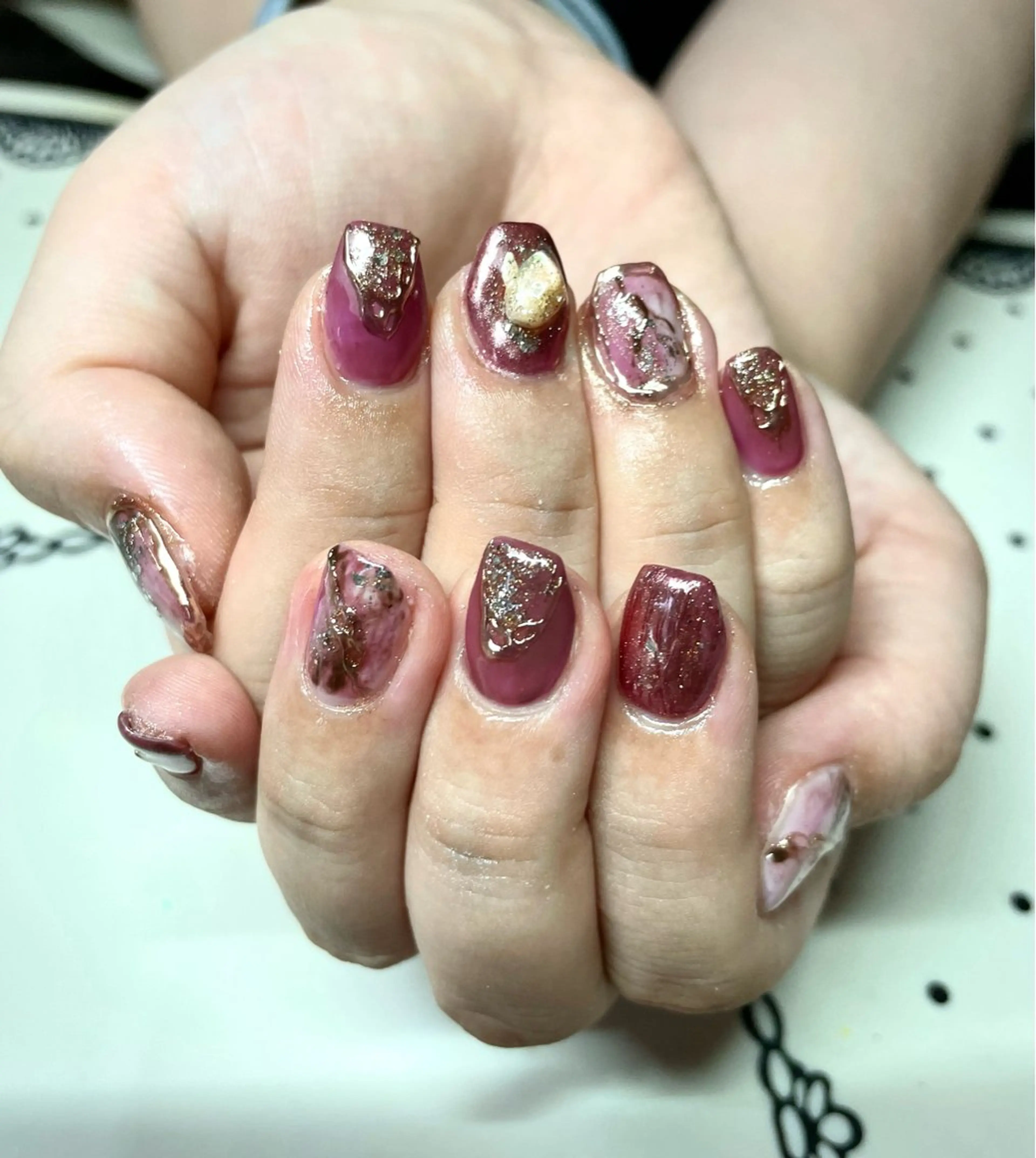 ネイル ハンドネイル nailsalon sugarr所属・nailist cocoのネイルデザイン