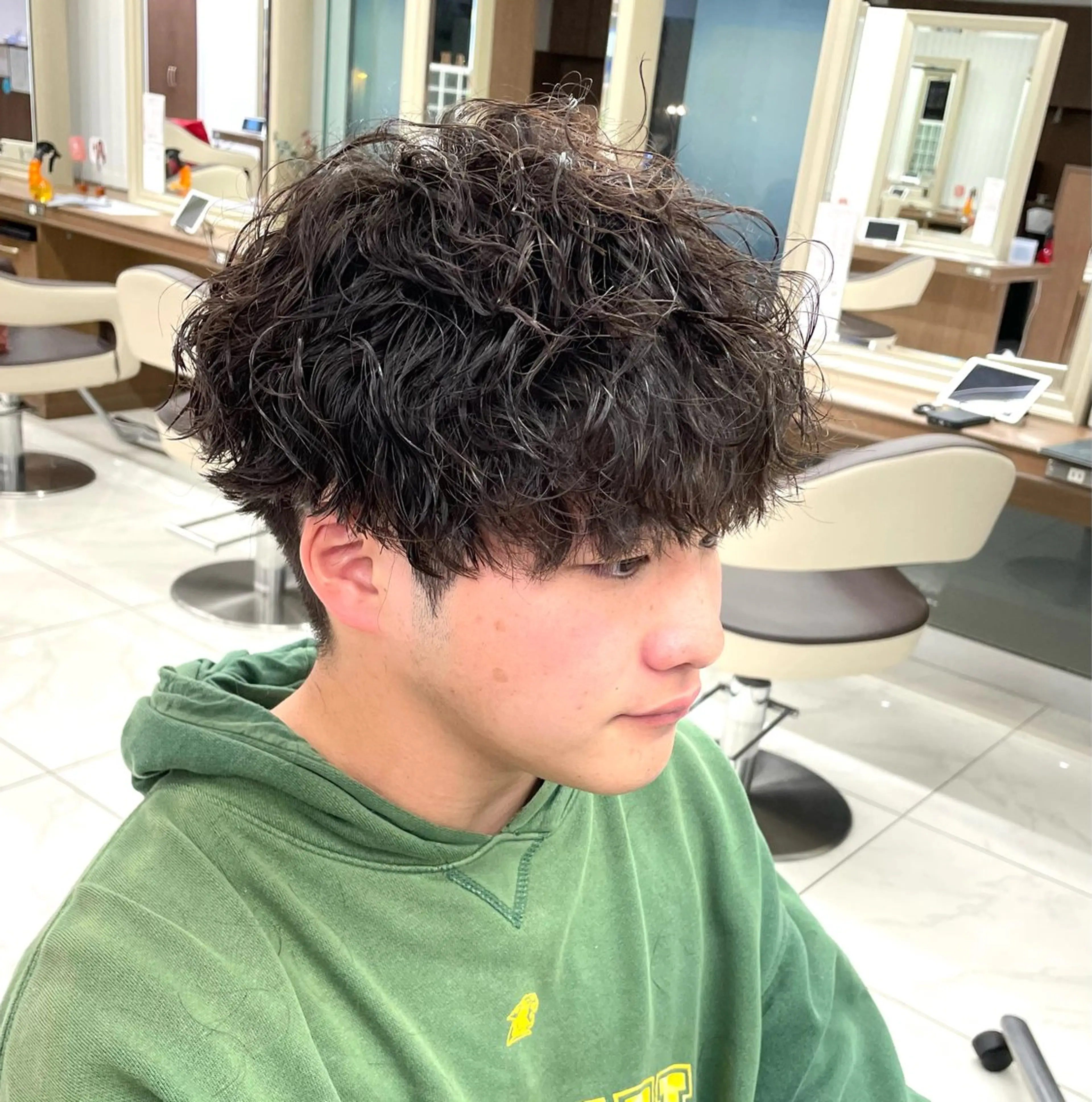 パーマ メンズ 【メンズ特化】 池田大成✂︎のヘアスタイル