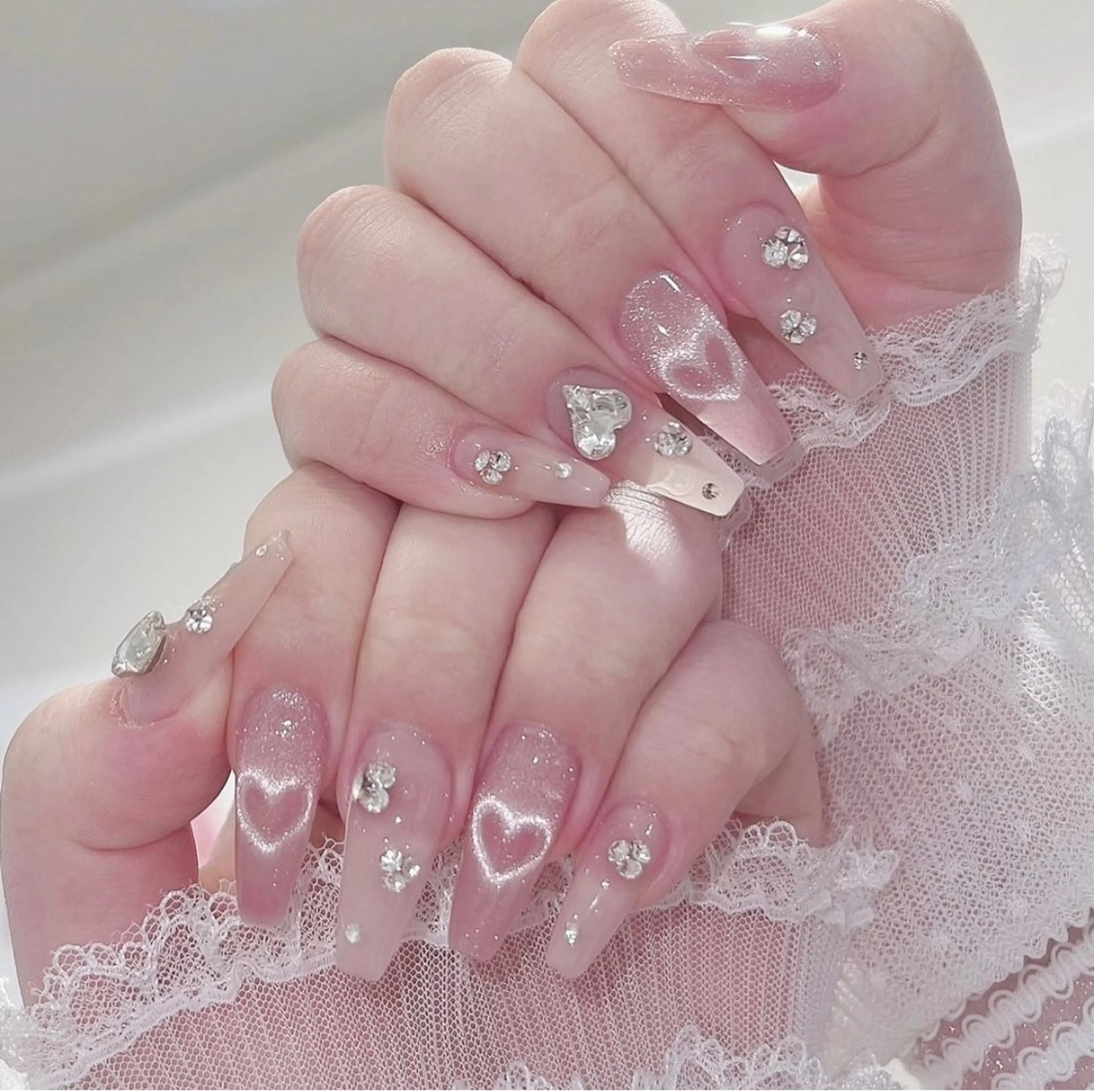 ネイル マグネットネイル ワンカラーネイル ハンドネイル Floria nail salonのネイルデザイン