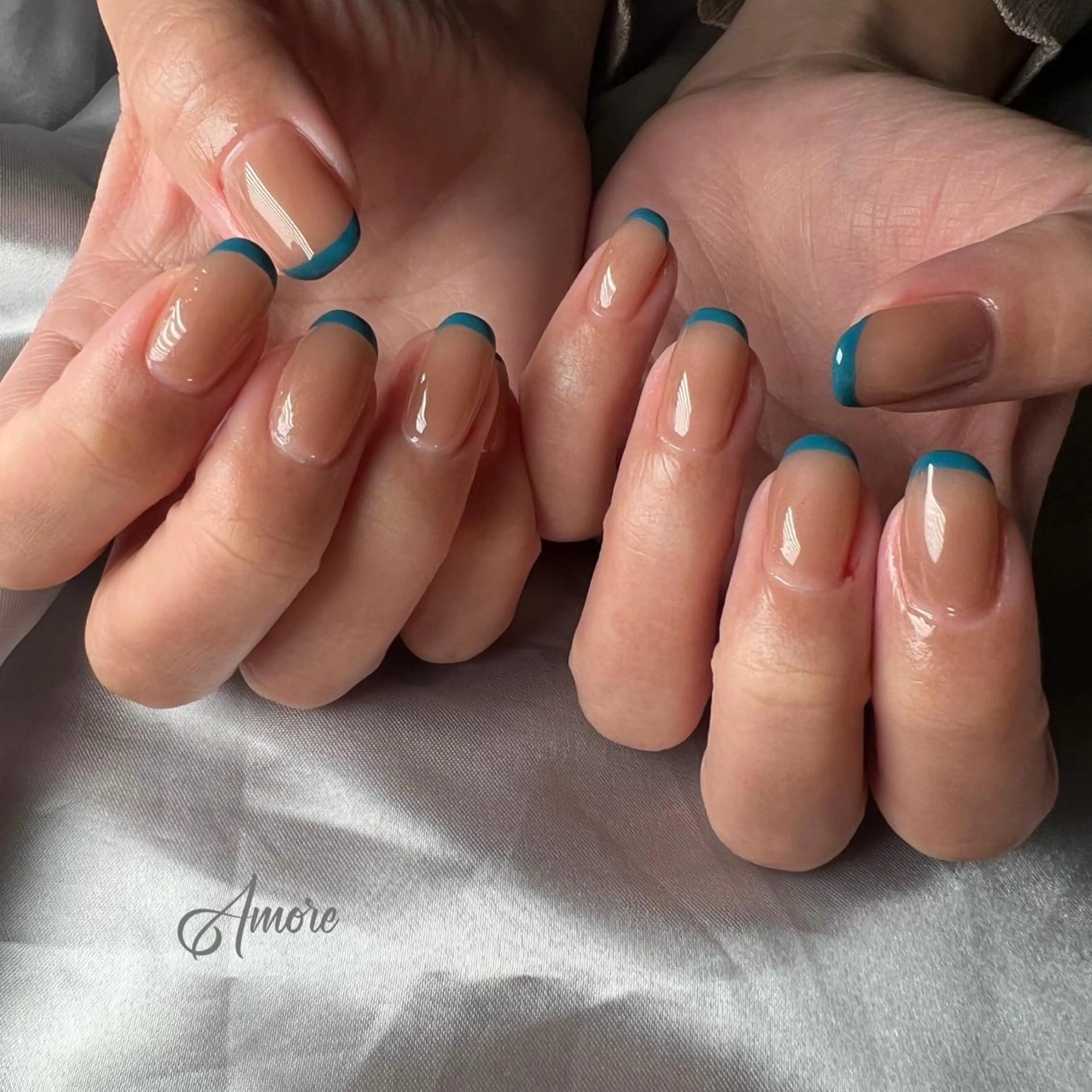 ネイル ジェルネイル 韓国ネイル ミラーネイル オフィスネイル パラジェル You kyehwaのネイルデザイン