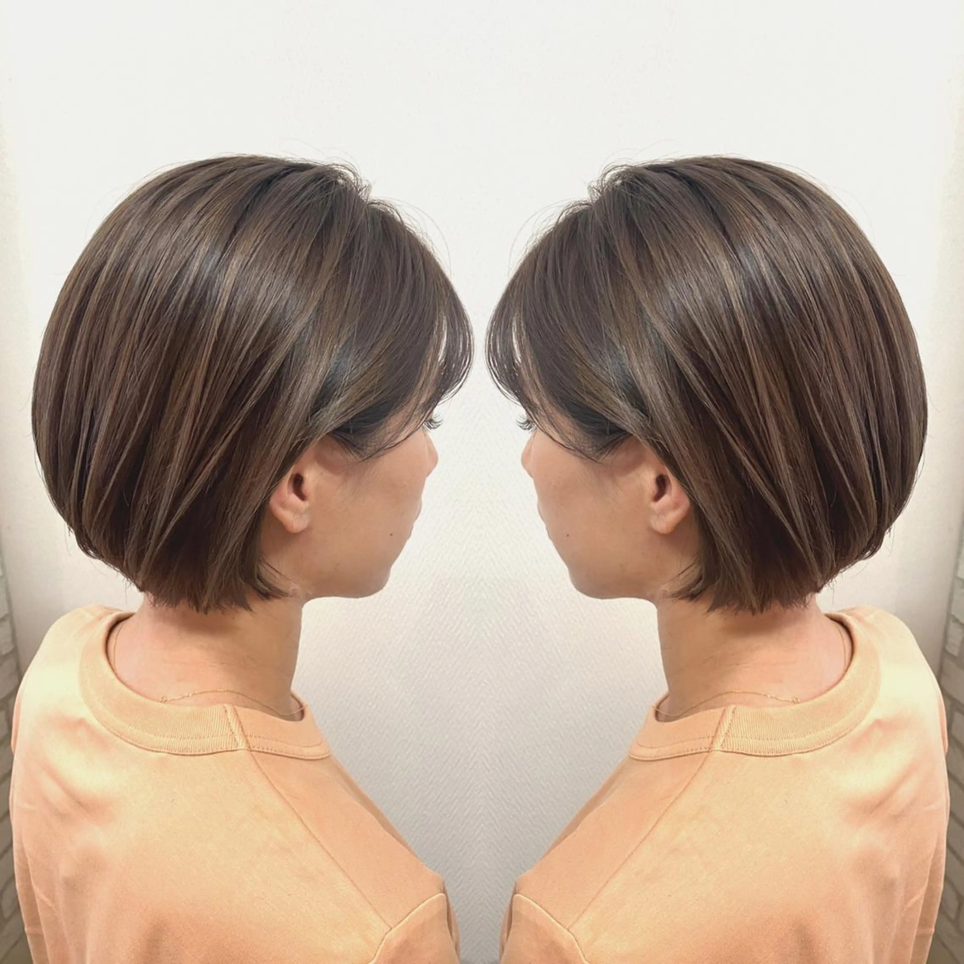 ショート 山本 茉希のヘアスタイル