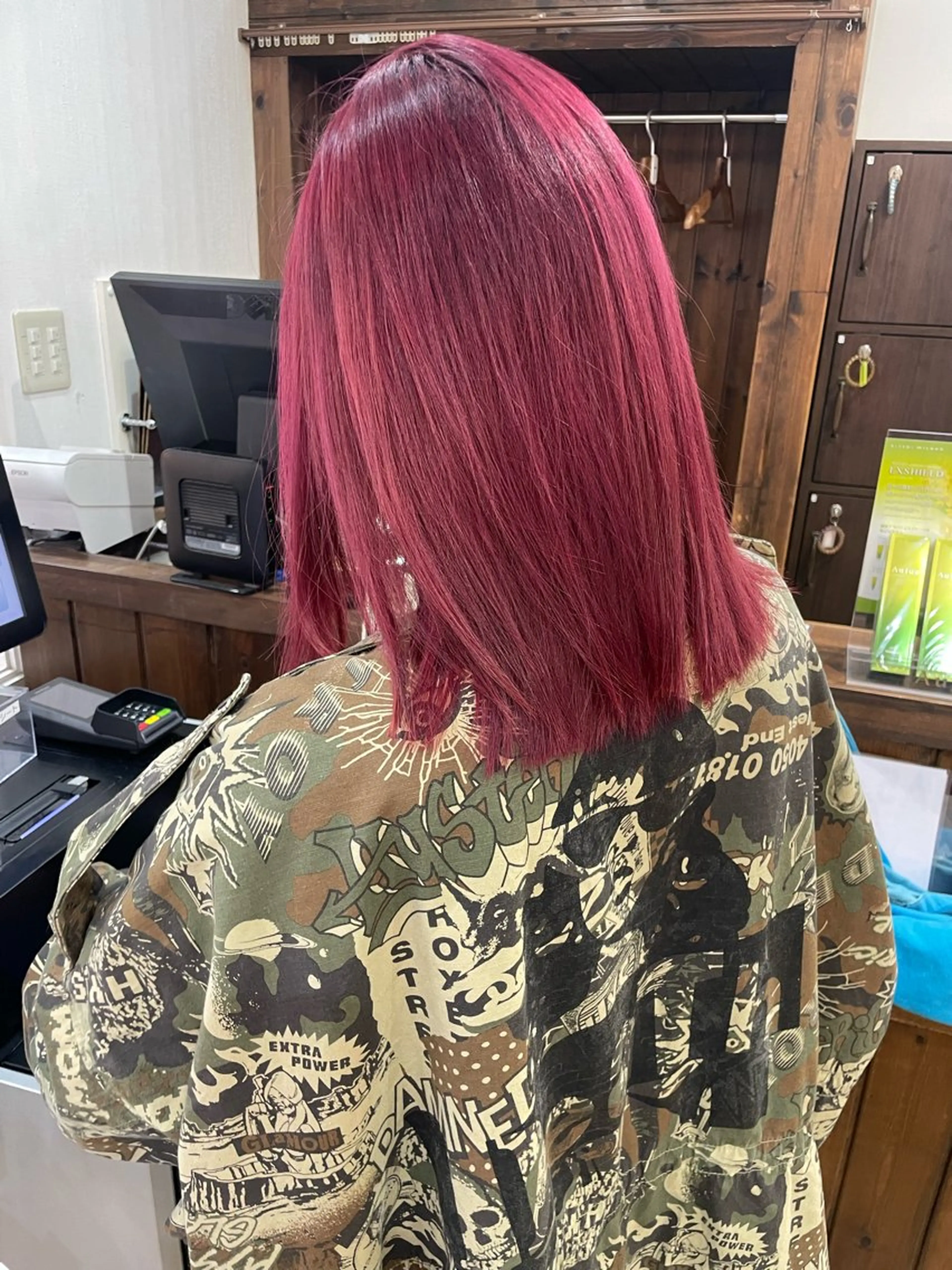 ミディアム カラー 美容学生必見❣️お得 クーポン有り💓池辺のヘアスタイル