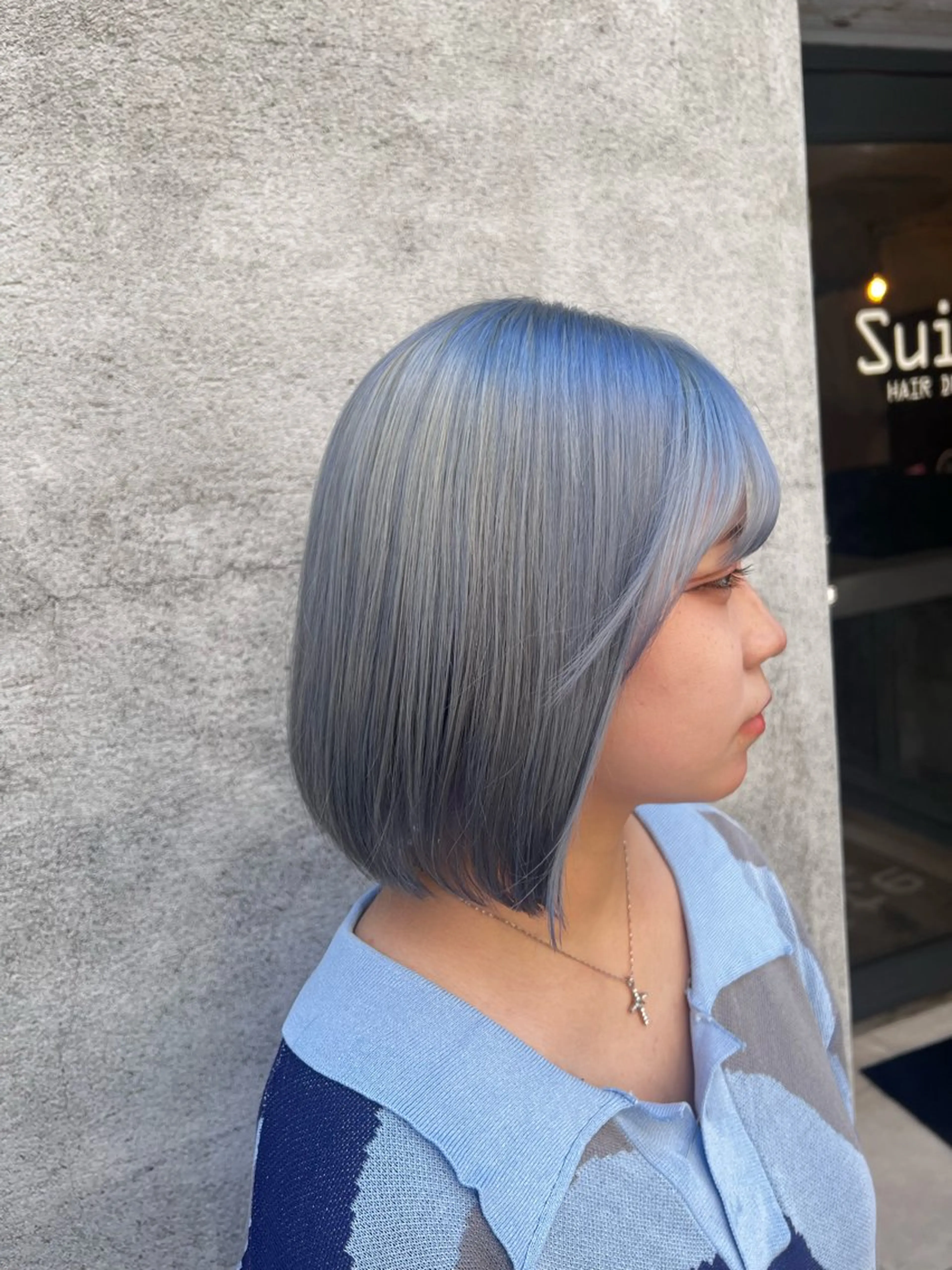 前髪カット+ケアブリーチ１回＋フルカラー＋COTAトリートメントの写真