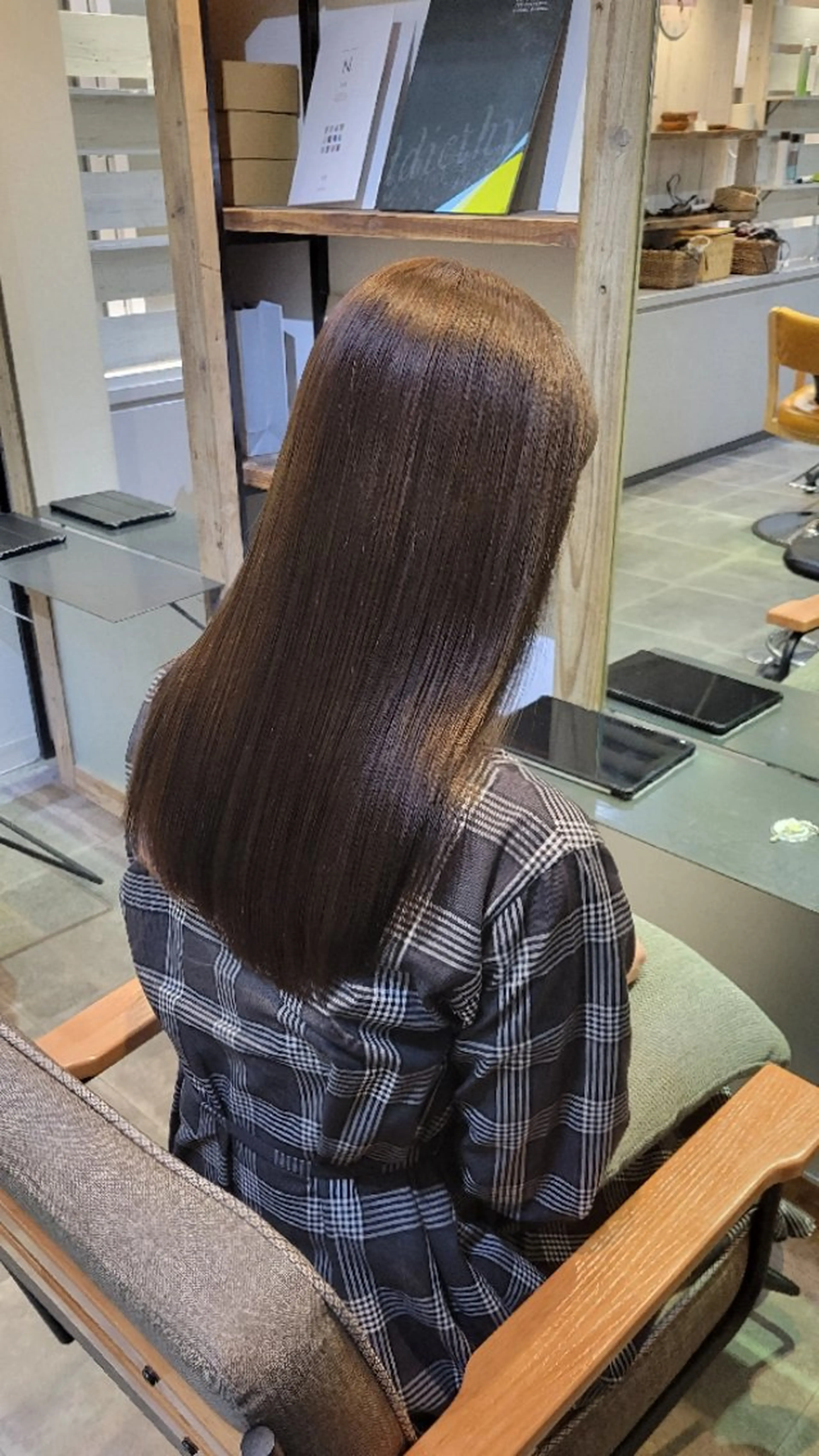 カラー シェル🦋 【韓国風】のヘアスタイル