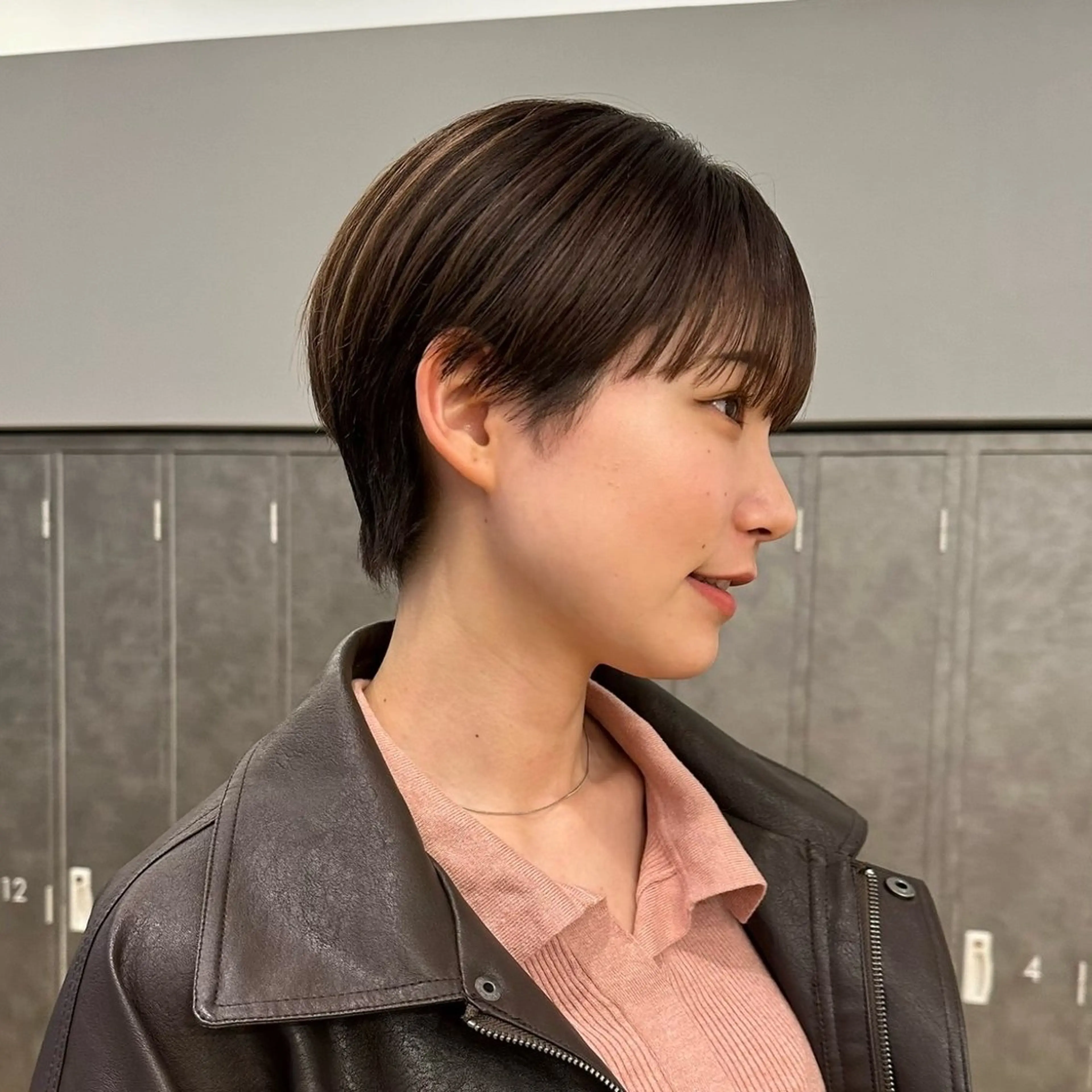 ショート 暖色/ボブ/吉岡美音 GIEN NU茶屋町のヘアスタイル