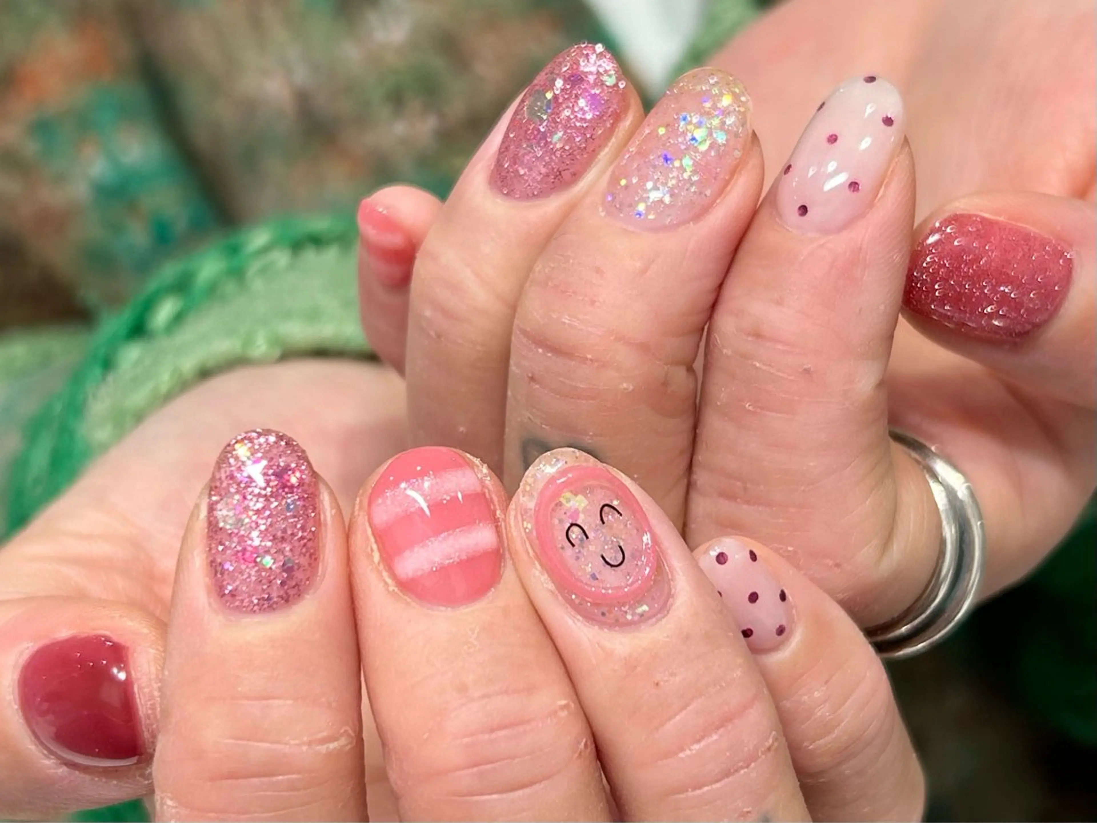 ネイル Merci万代店 hashimotoのネイルデザイン