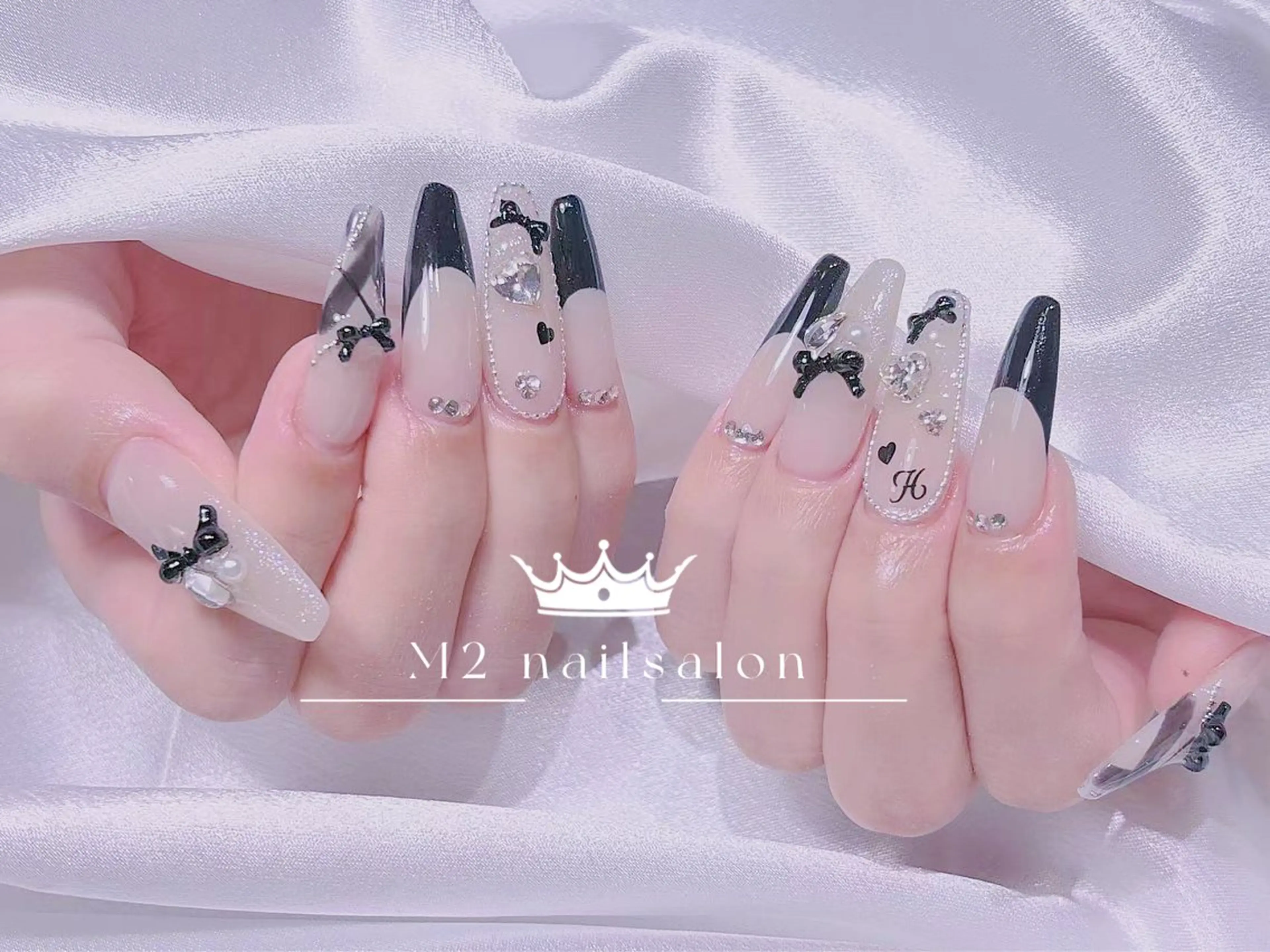 ネイル ハンドネイル 長さだし専門店 M2　rikaのネイルデザイン