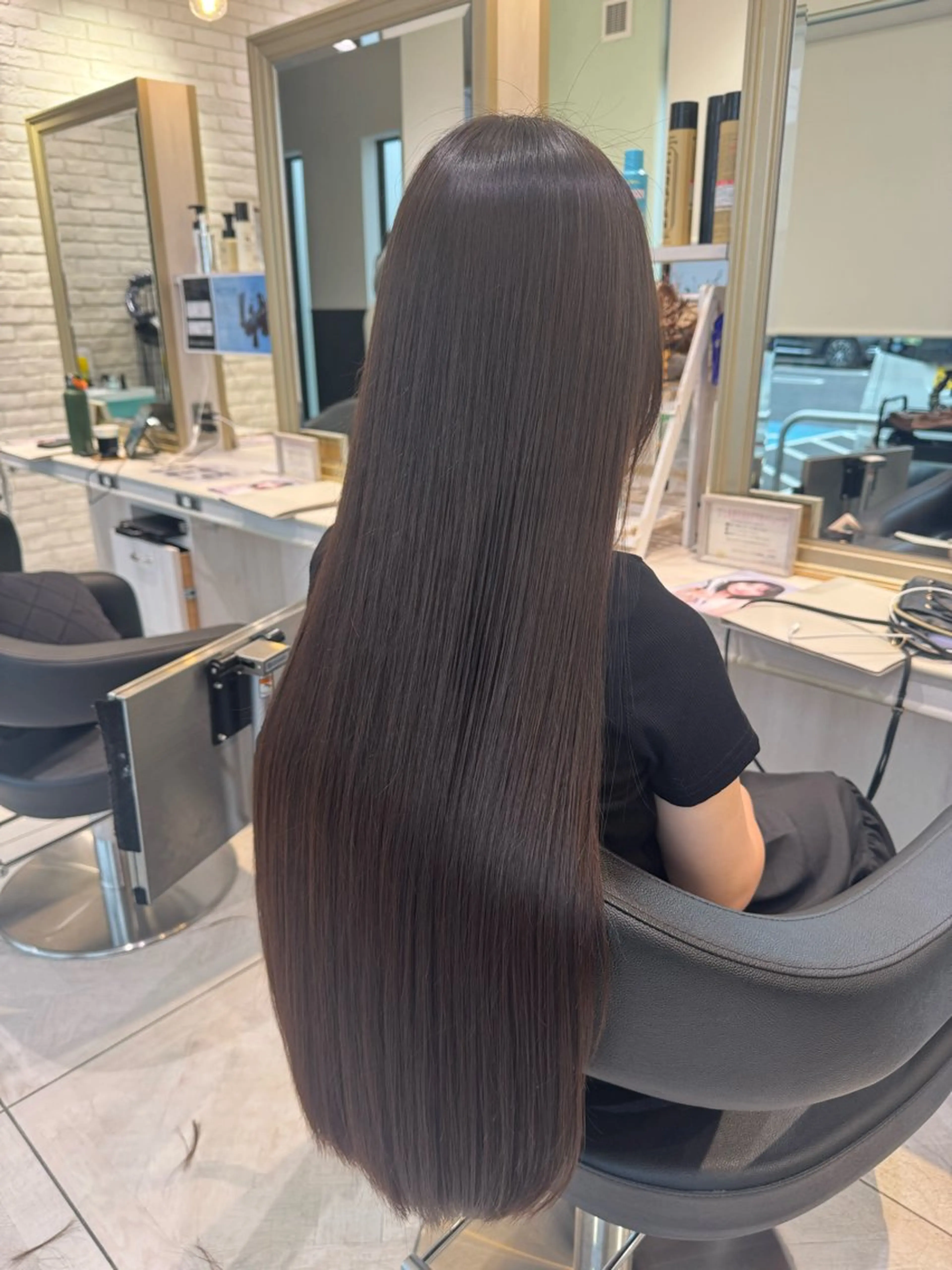 【うる艶髪へ】💎カット＋プレミアム縮毛矯正＋トリートメントの写真