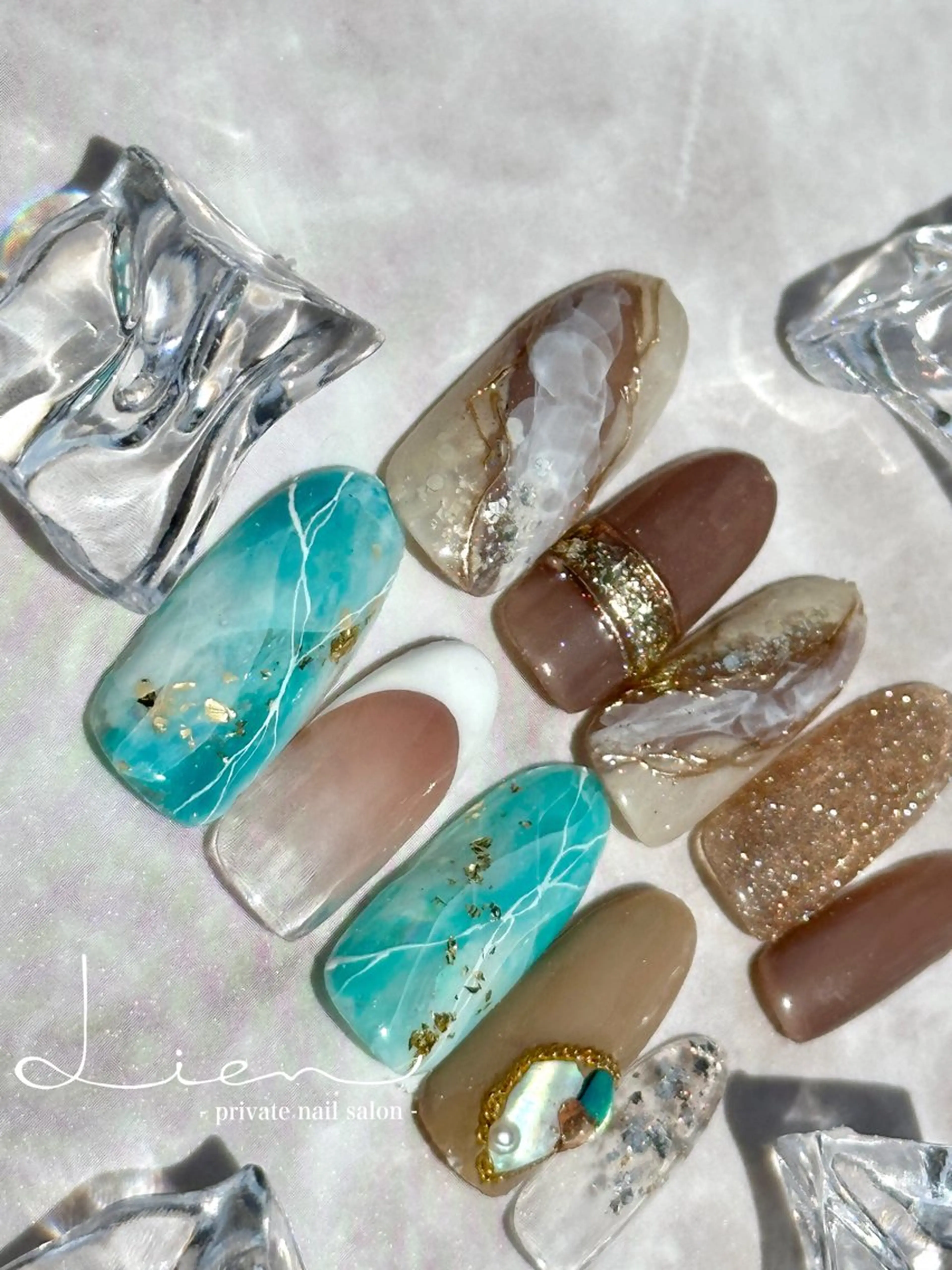 ネイル ハンドネイル Lien 【リアン】北堀江のネイルデザイン