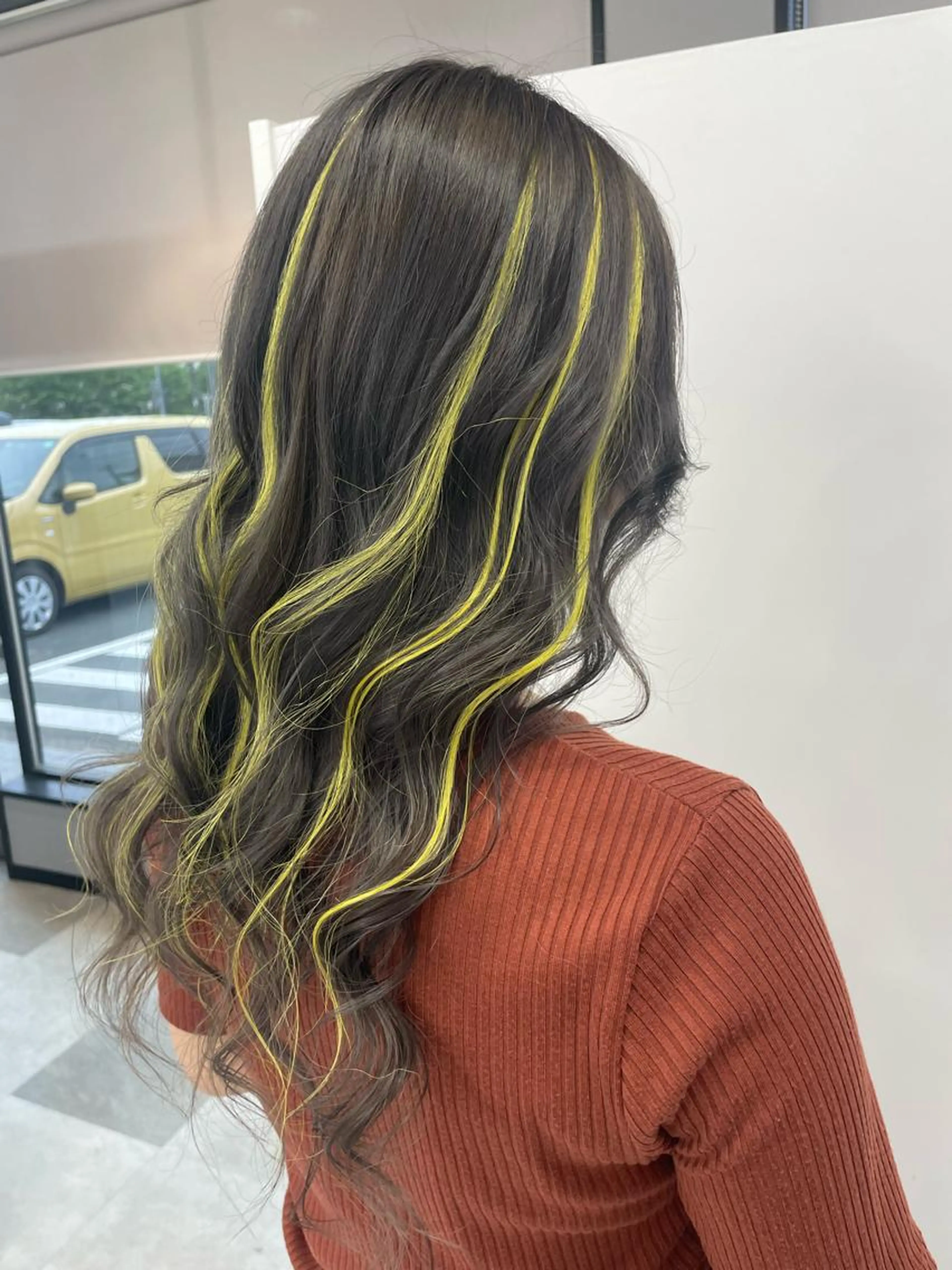 カラー＋ポイントシールエクステ10本　¥10560の写真