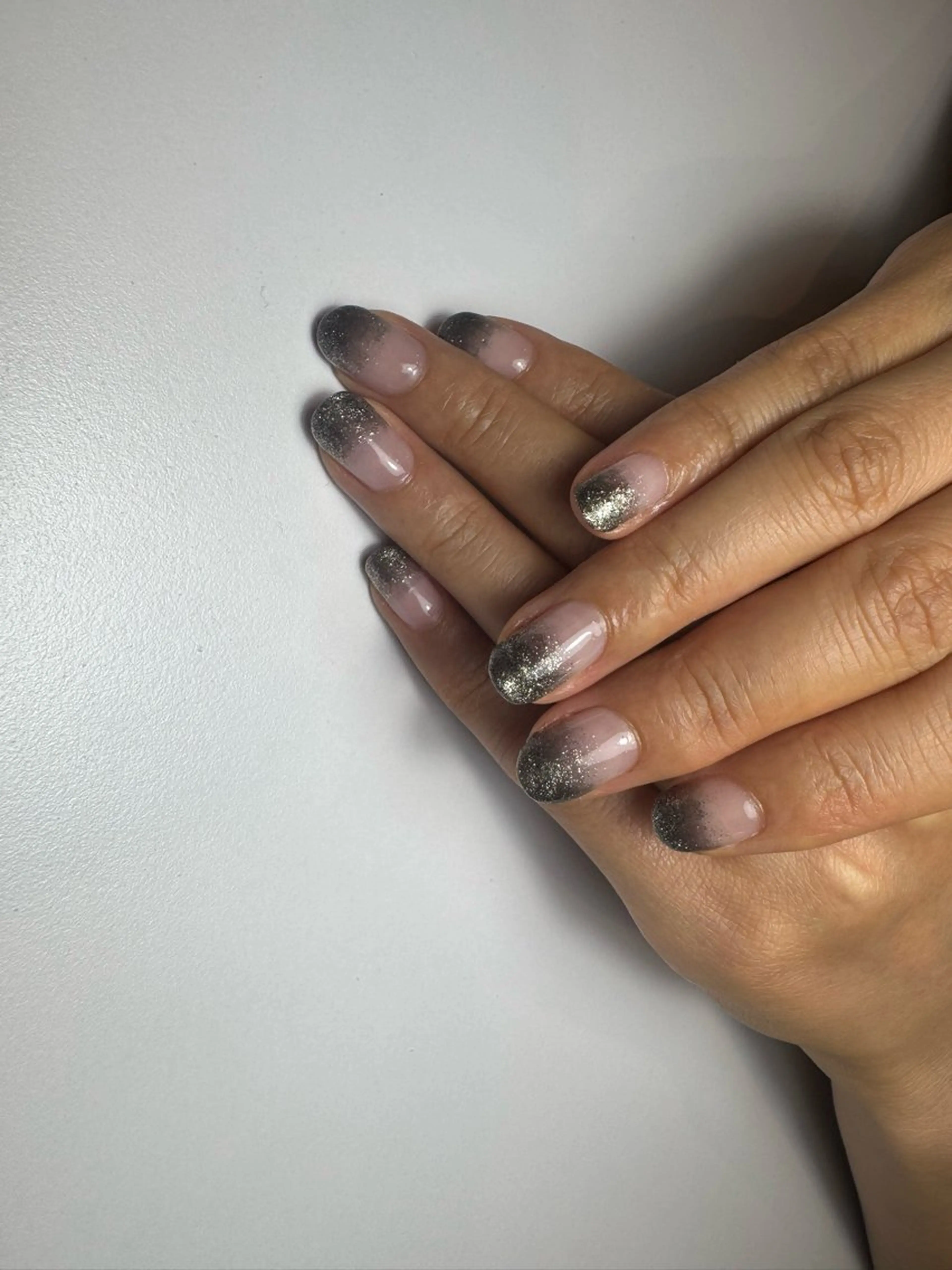 フット　ベースコース（ワンカラー・フレンチ・グラデーション）【オフなし】の写真