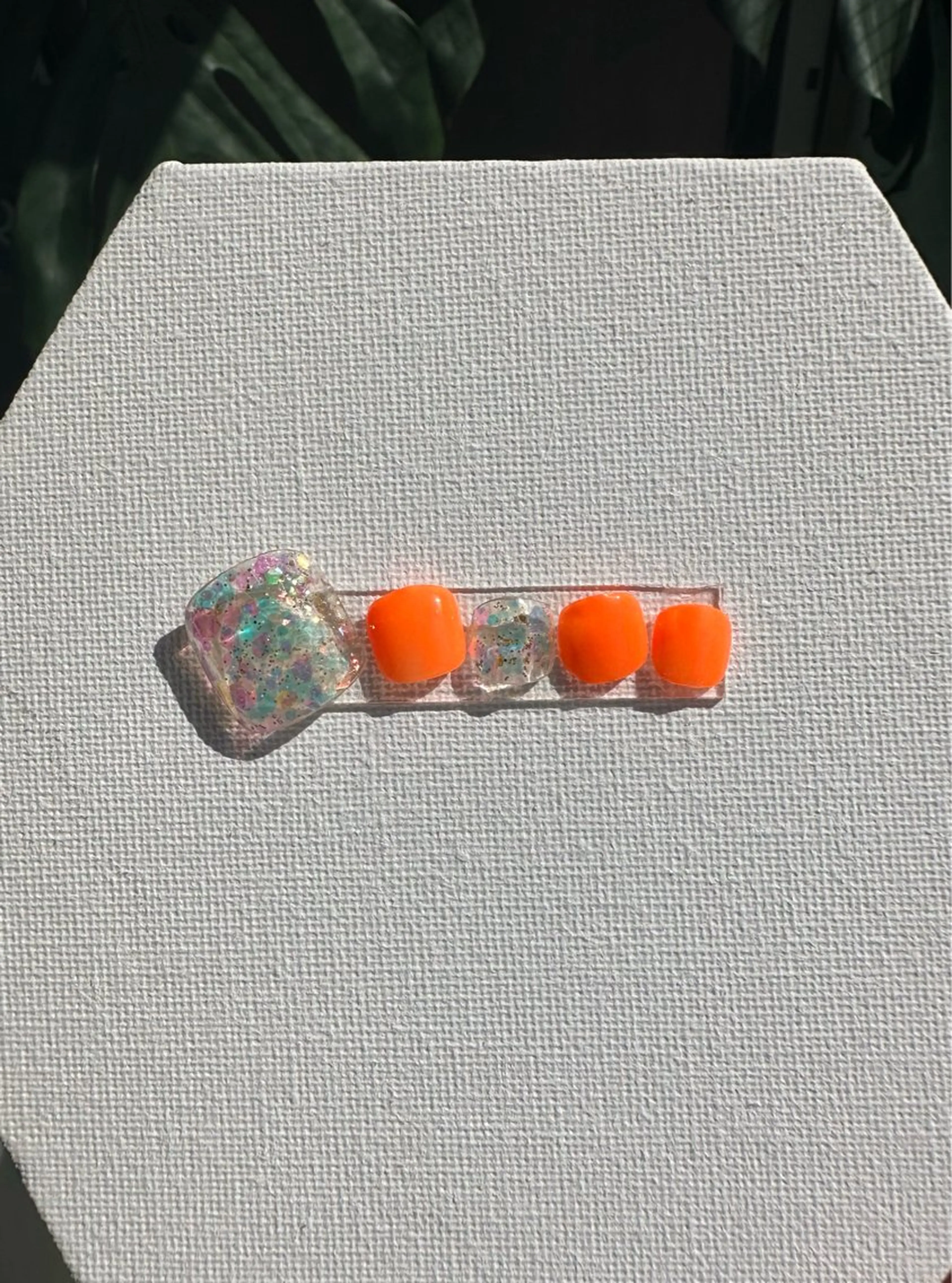 フットホログラムの写真