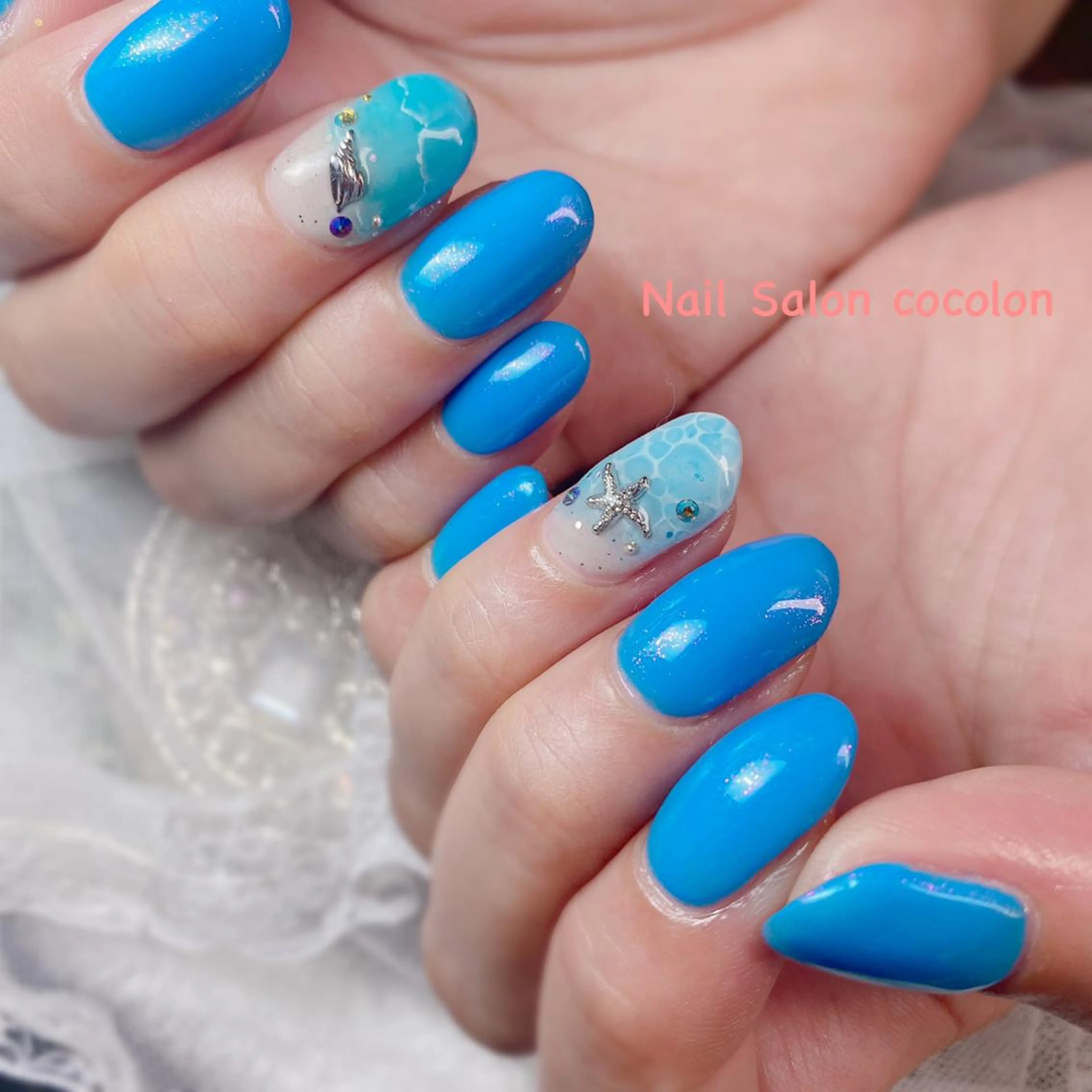 ネイル アートネイル ハンドネイル 柴崎 美幸のネイルデザイン