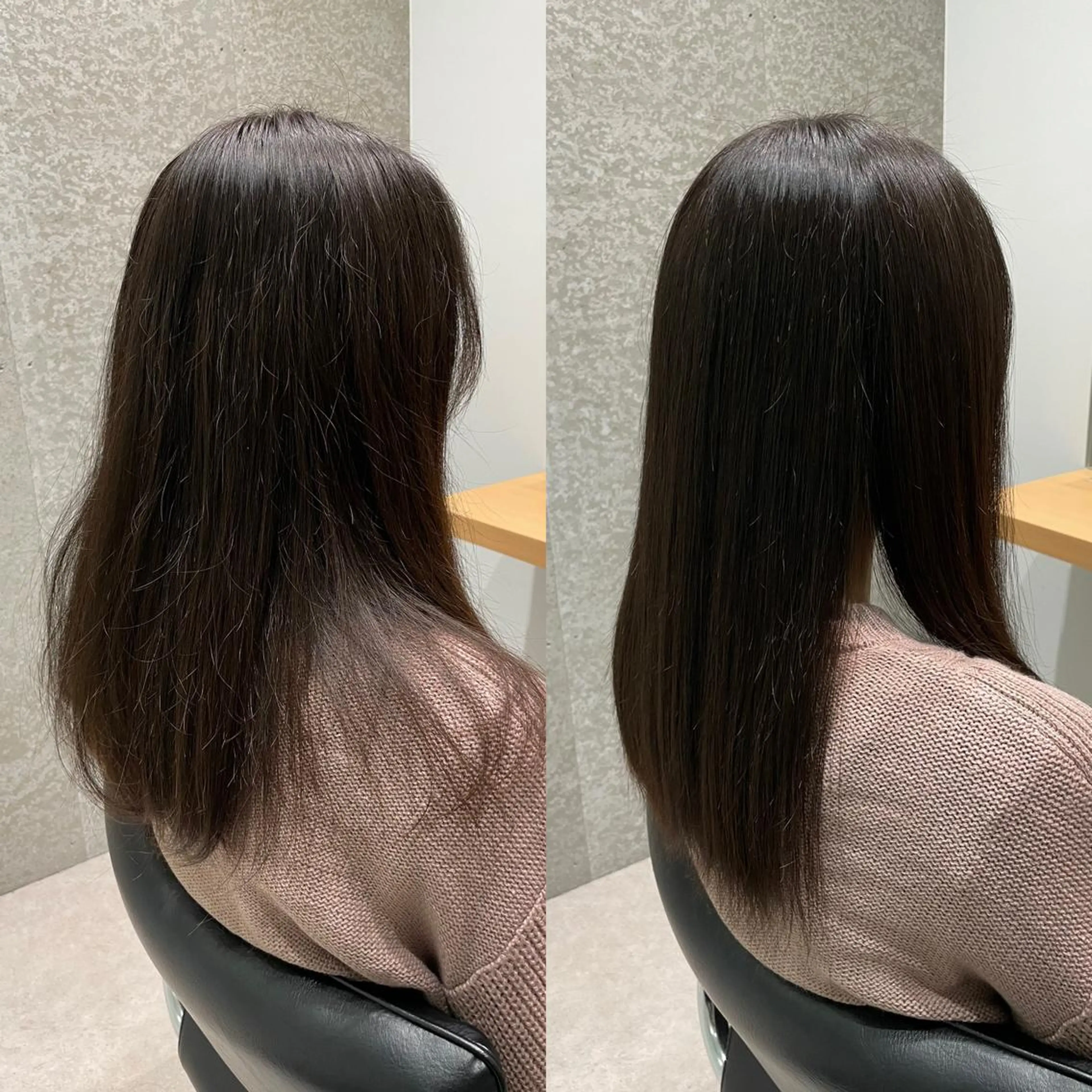 セミロング 髪質改善 トリートメント 酸熱トリートメント 髪質改善ヘアケア 艶髪特化/上田のヘアスタイル