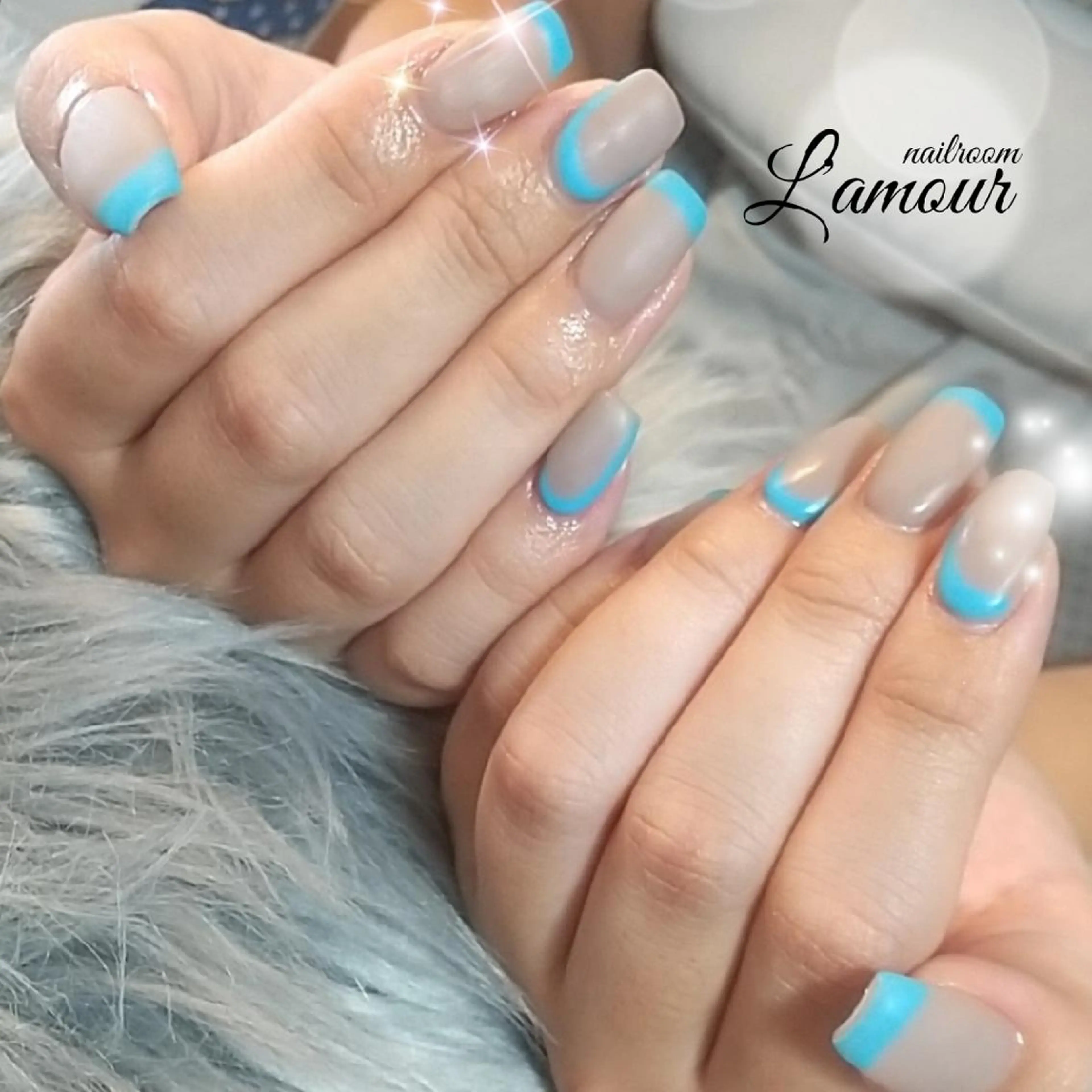 ネイル 持ち込み L'amour 吹田市のネイルデザイン