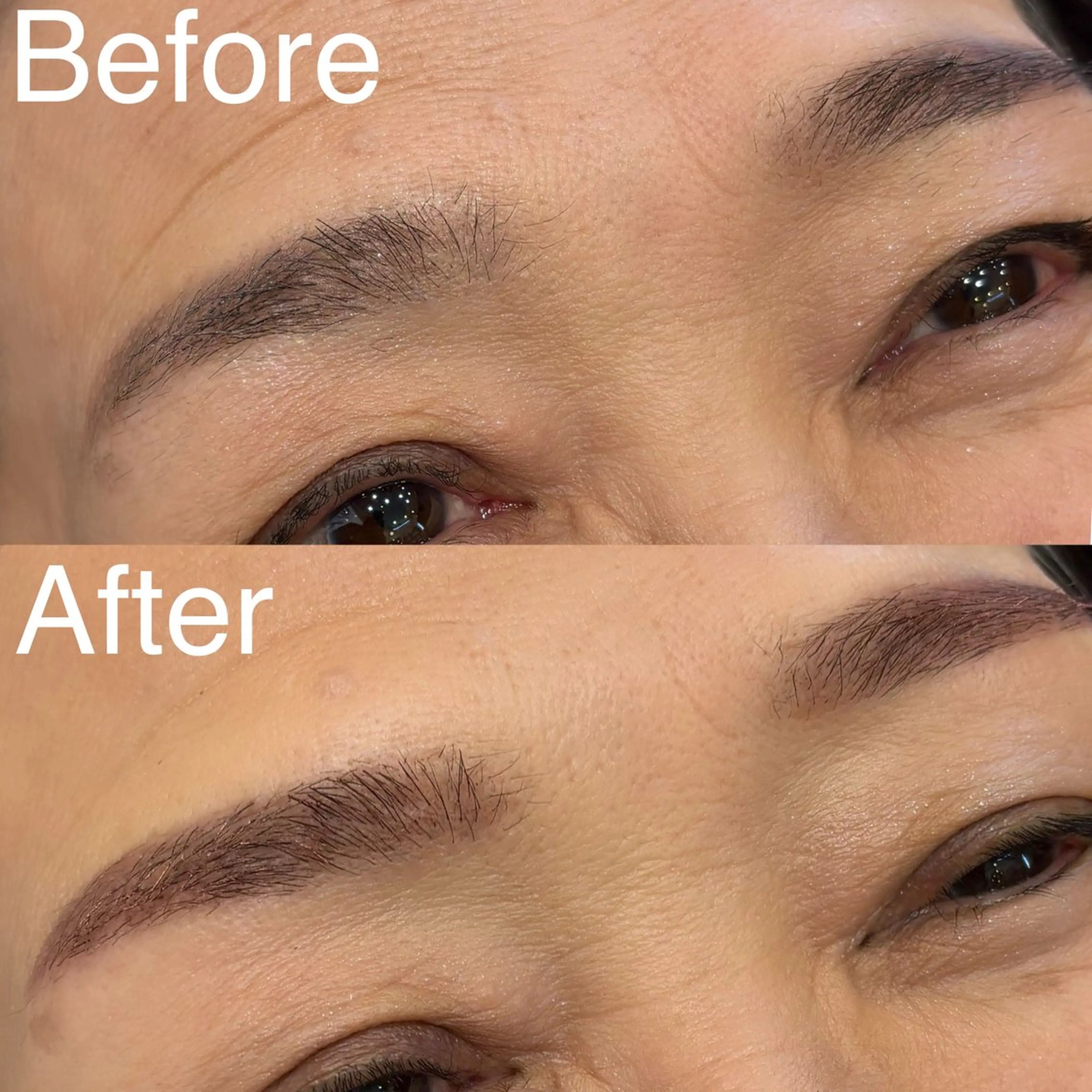 アイブロウ 眉毛ワックス脱毛 ワックス脱毛 眉カット 西脇 有紀のエステ・リラクイメージ