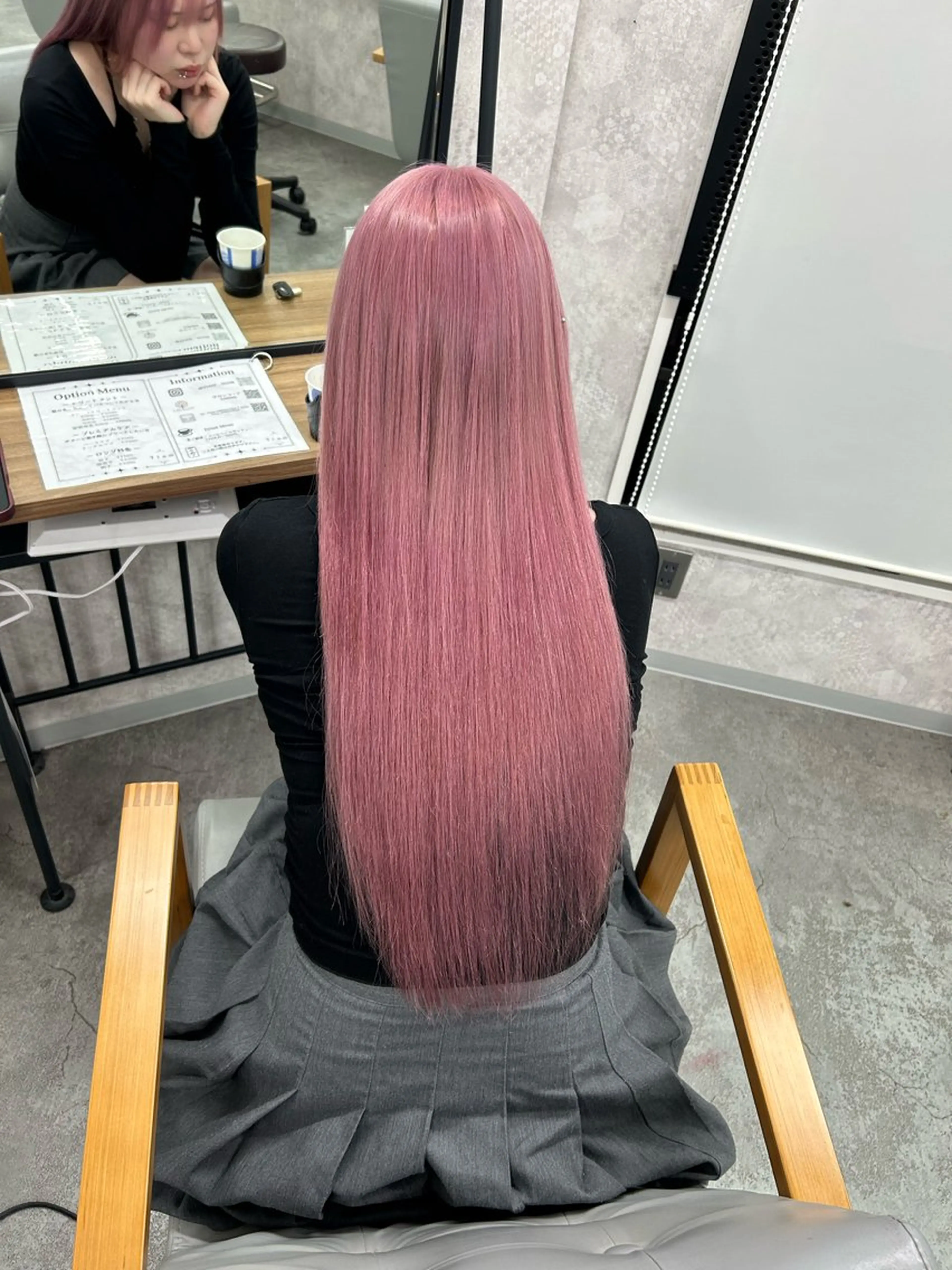 ロング カラー カット ヘアカラー 💗ツヤ髪ハイトーン 💗RIKOのヘアスタイル