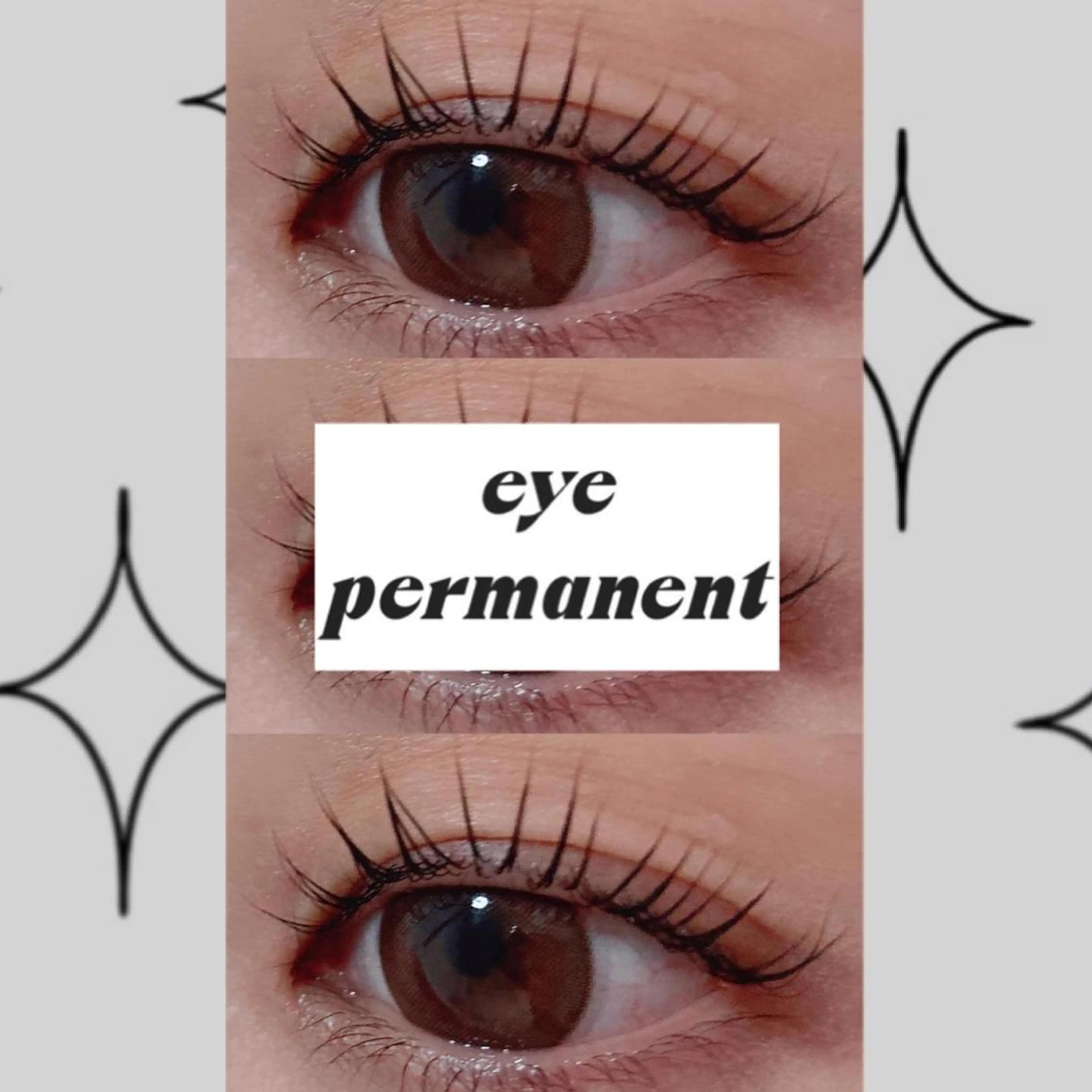 マツエク・マツパ 束感まつ毛 フラットラッシュ 韓国風マツエク まつげパーマ 一重×まつ毛パーマ orihara𐙚 まつげパーマ/眉毛のマツエク・マツパデザイン