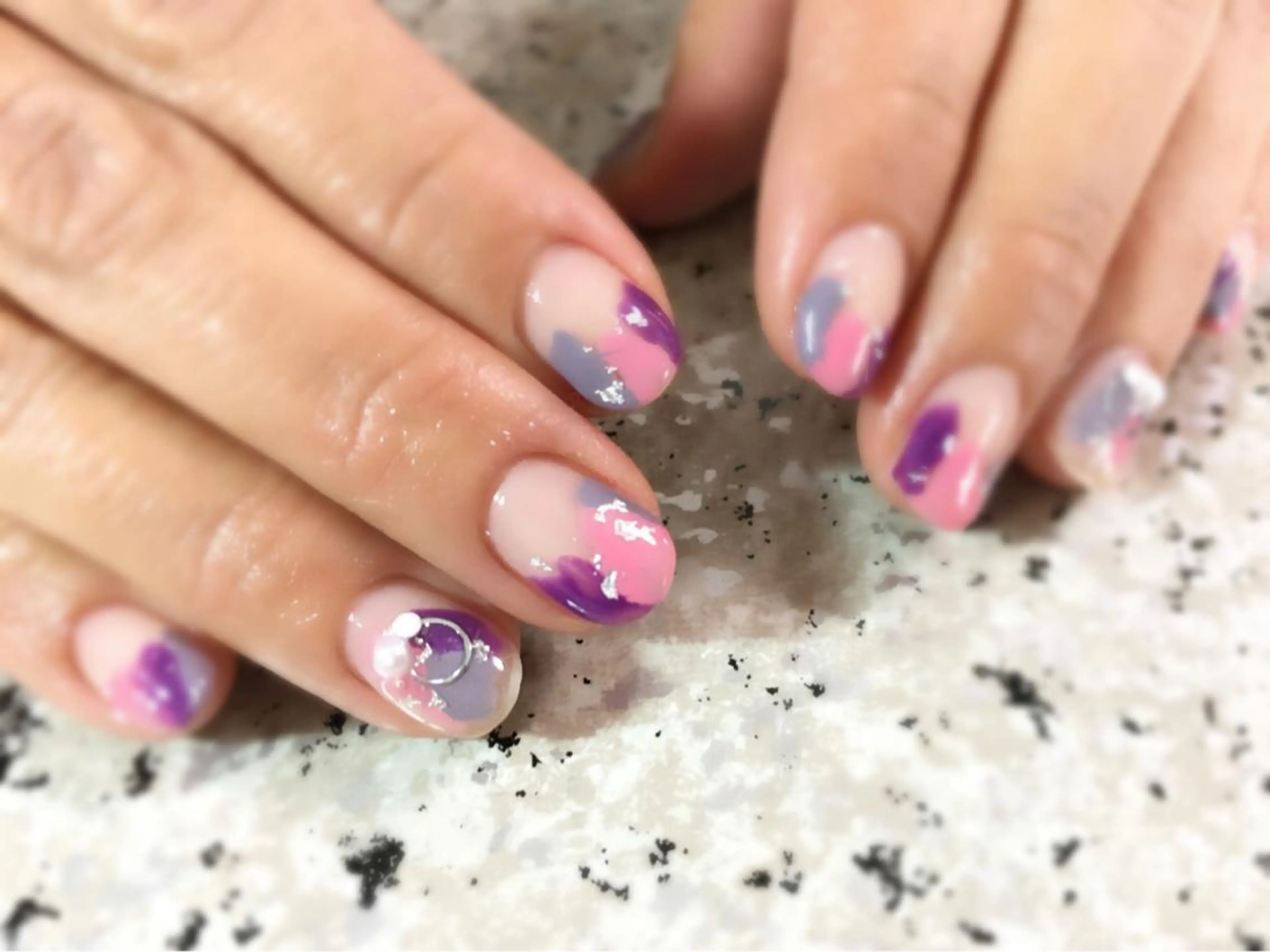 ネイル Aim* 深爪・自爪育成専門店のネイルデザイン