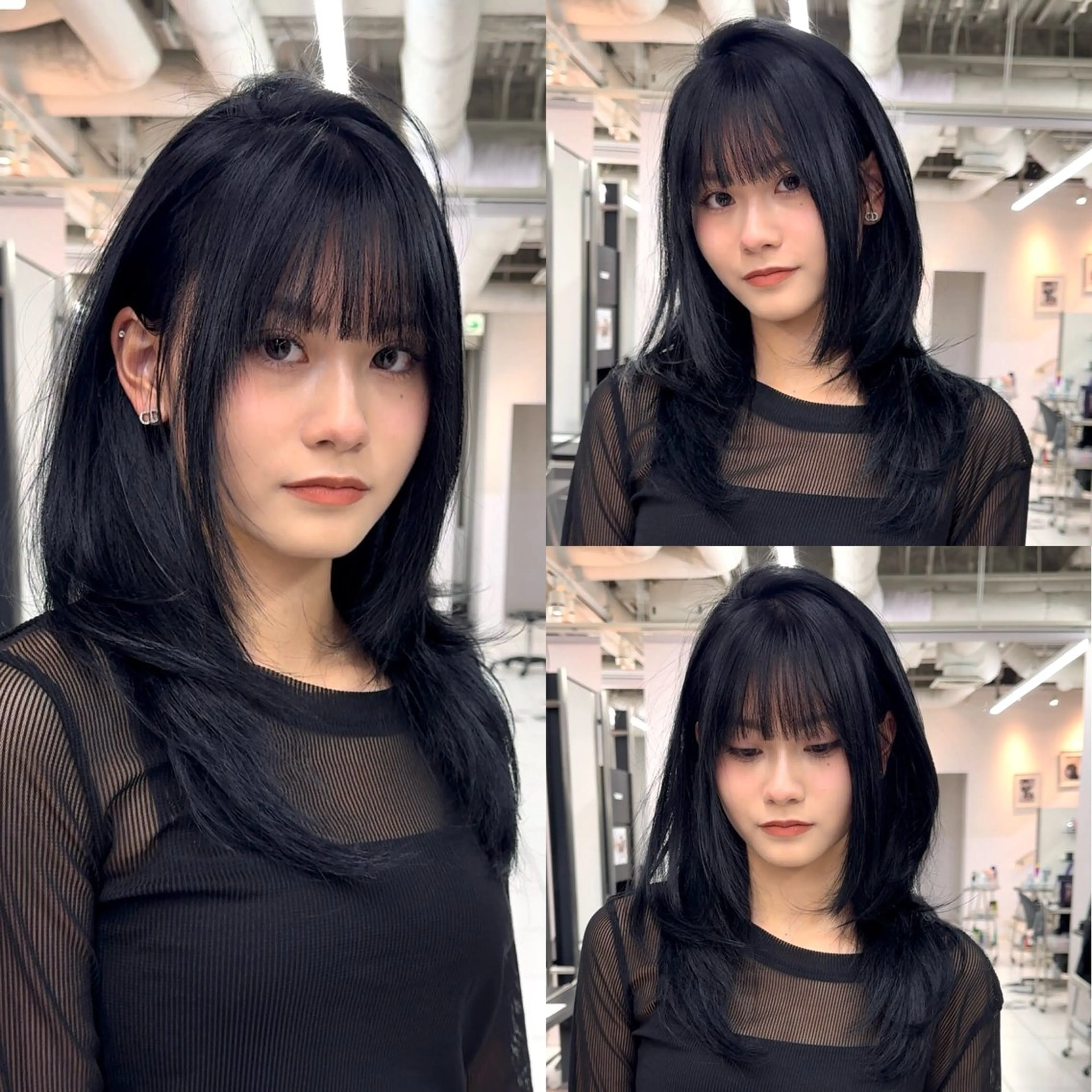 ミディアム レイヤーカット/ 堀匠吾のヘアスタイル