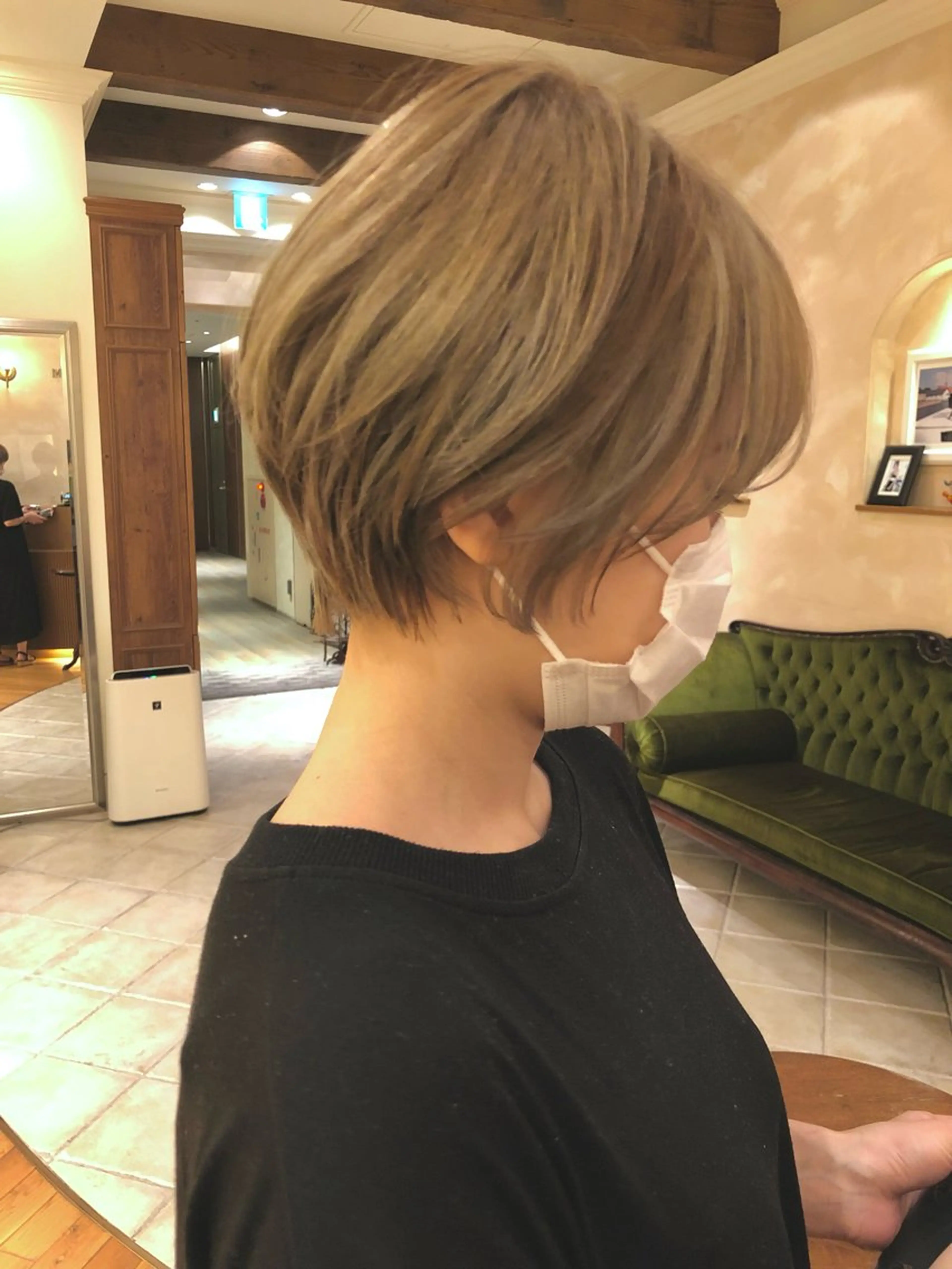 ショート ショートボブ ボブ ショートヘア BEAUTRIUM 265所属・カットモデル/ 大森弘貴のヘアスタイル