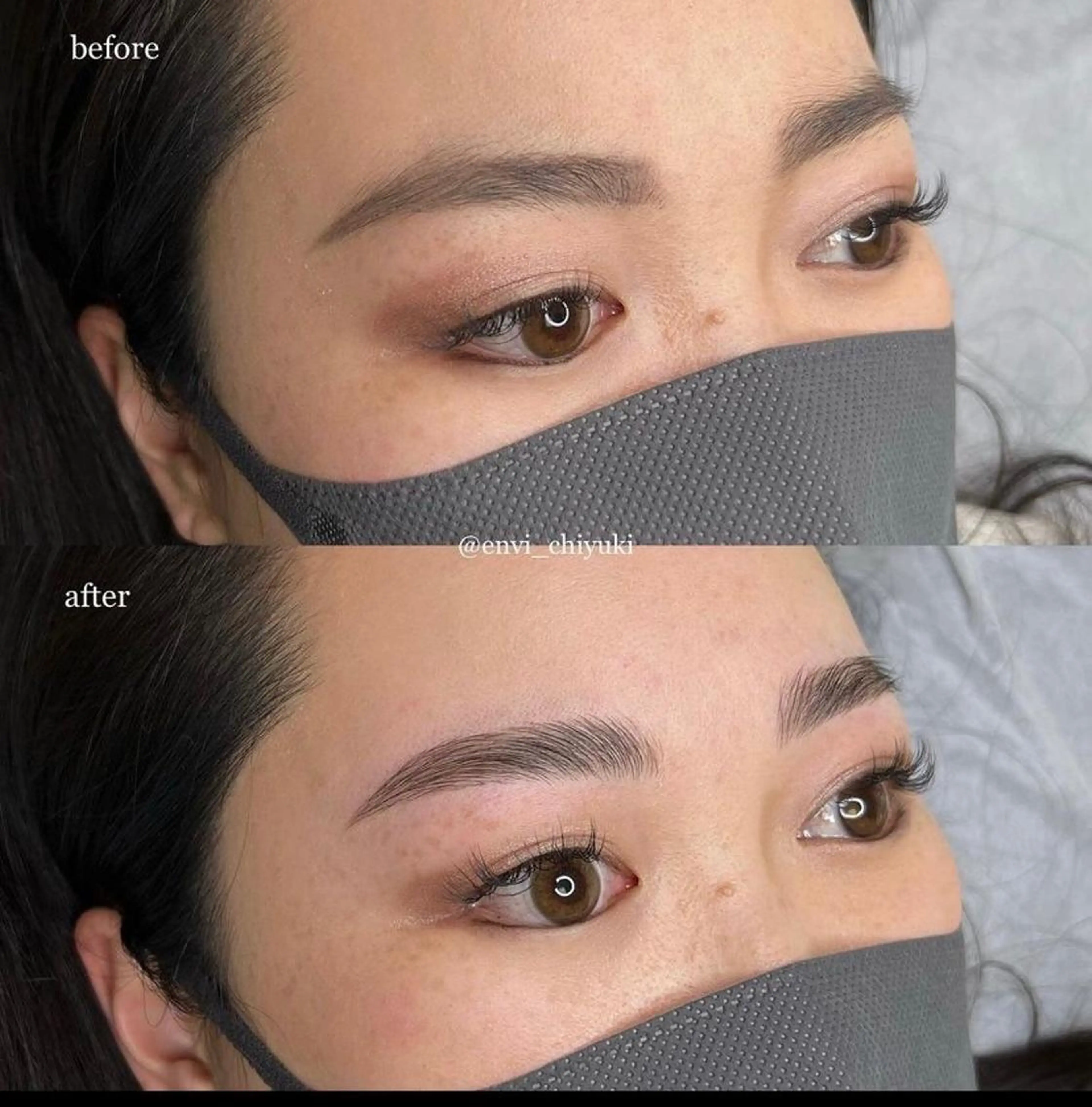 期間限定❣️最新アイブロウ施術✨ハリウッドブロウリフト無料モデルさん募集中の写真
