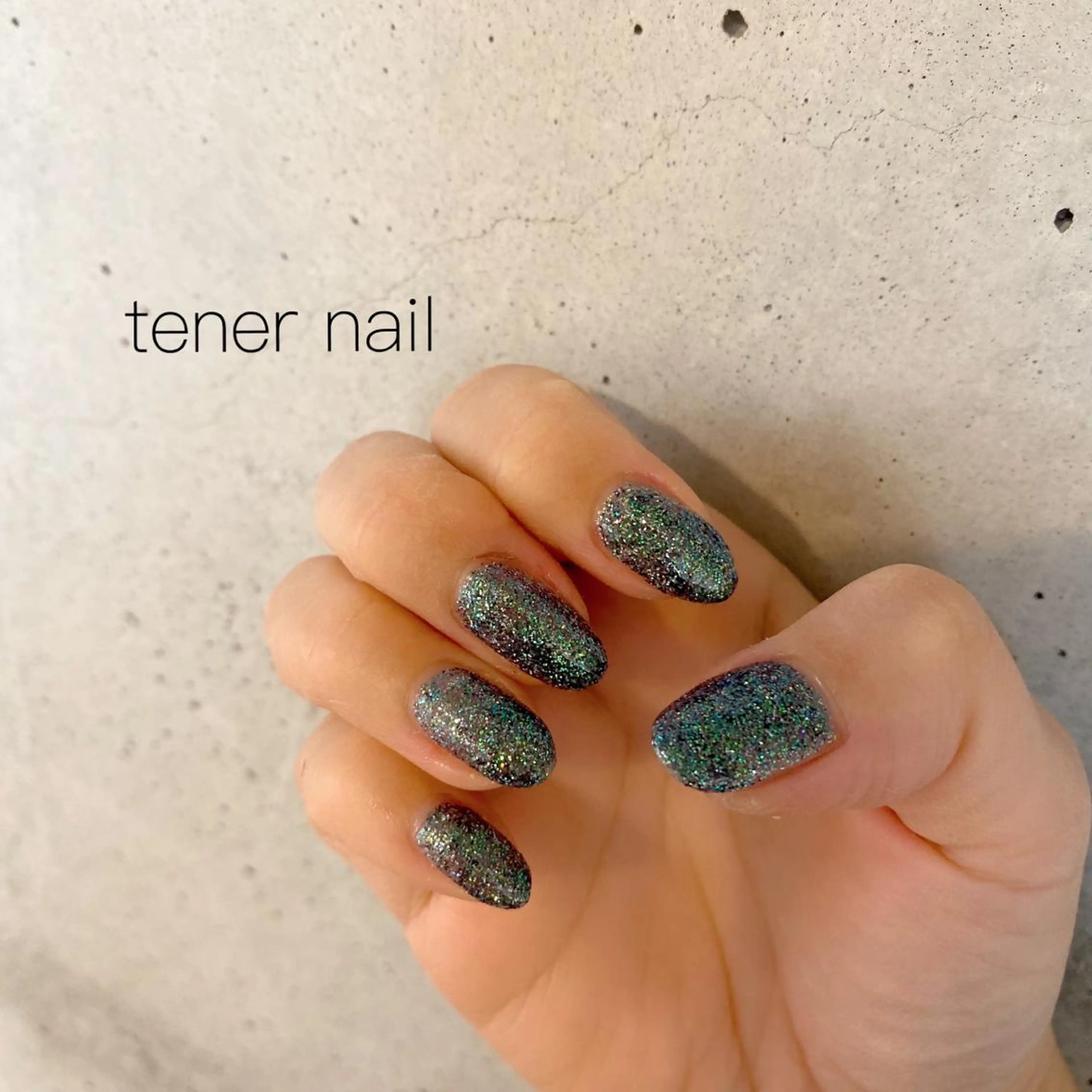 ネイル ラメ(グリッター) ワンカラーネイル tener  nail  テネルネイル所属・テネルネイル tener nailのネイルデザイン