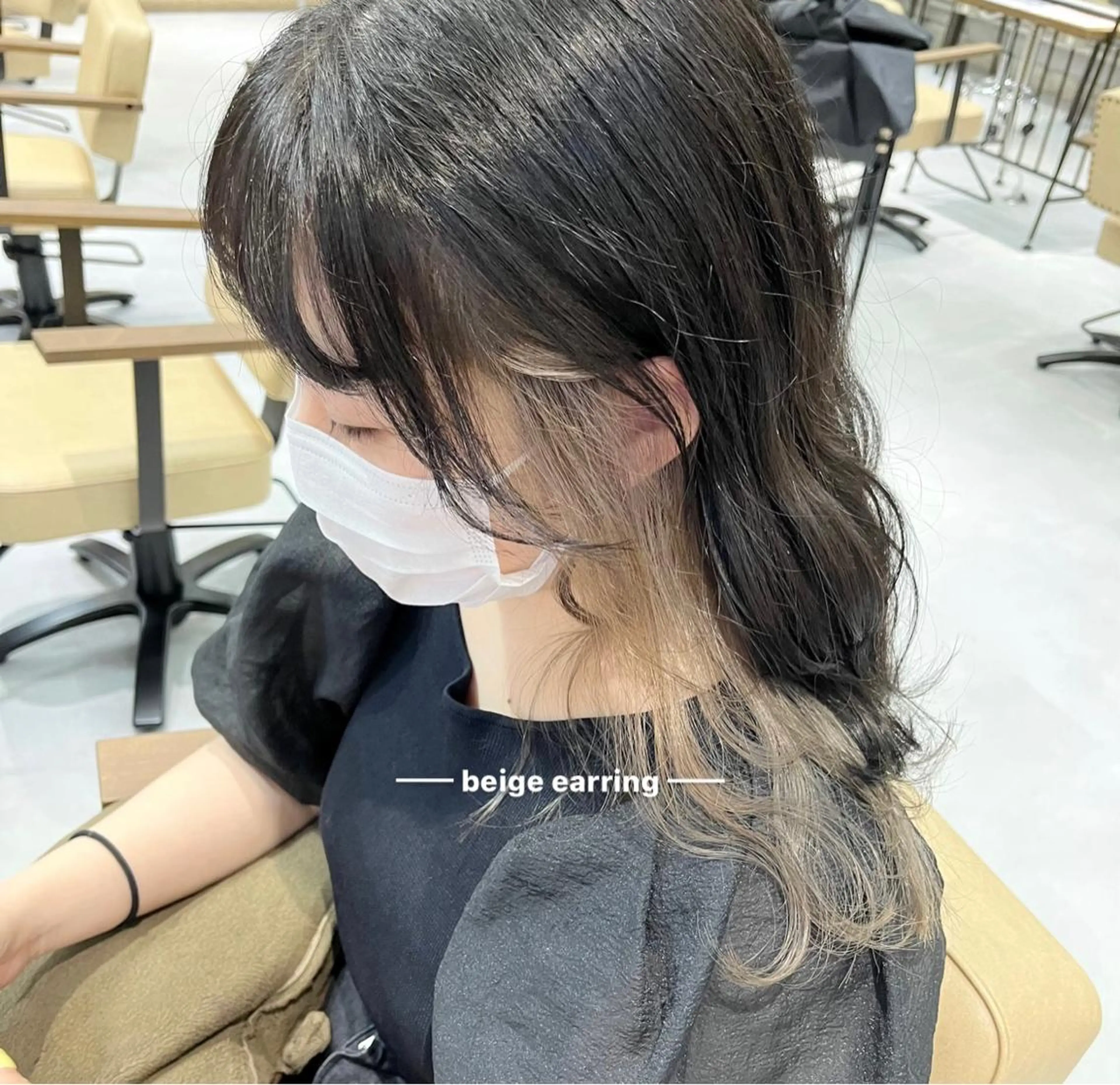 ロング カラー ベージュカラー nanaka :のヘアスタイル