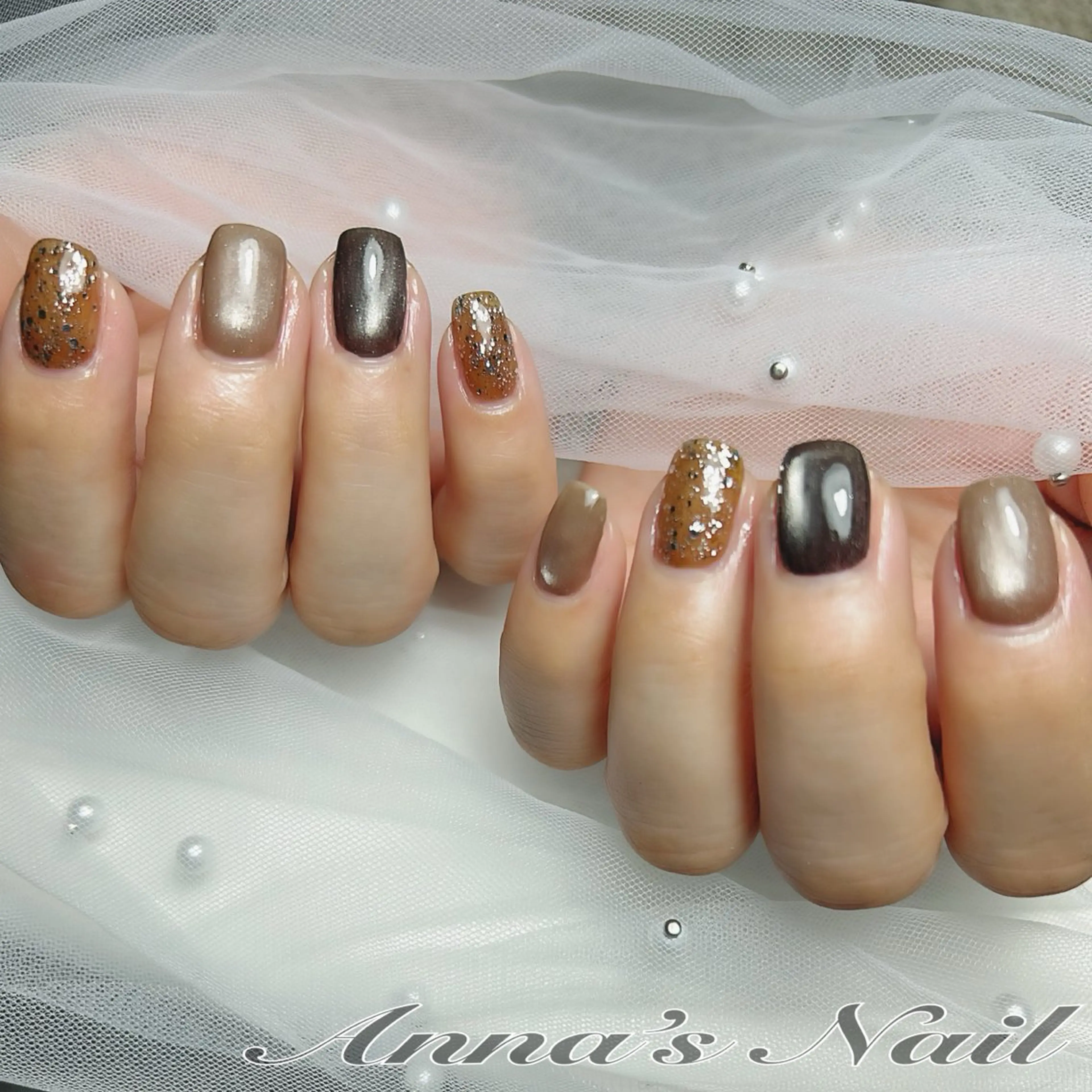 ネイル ハンドネイル Anna’s Nail所属・清口 杏奈のネイルデザイン