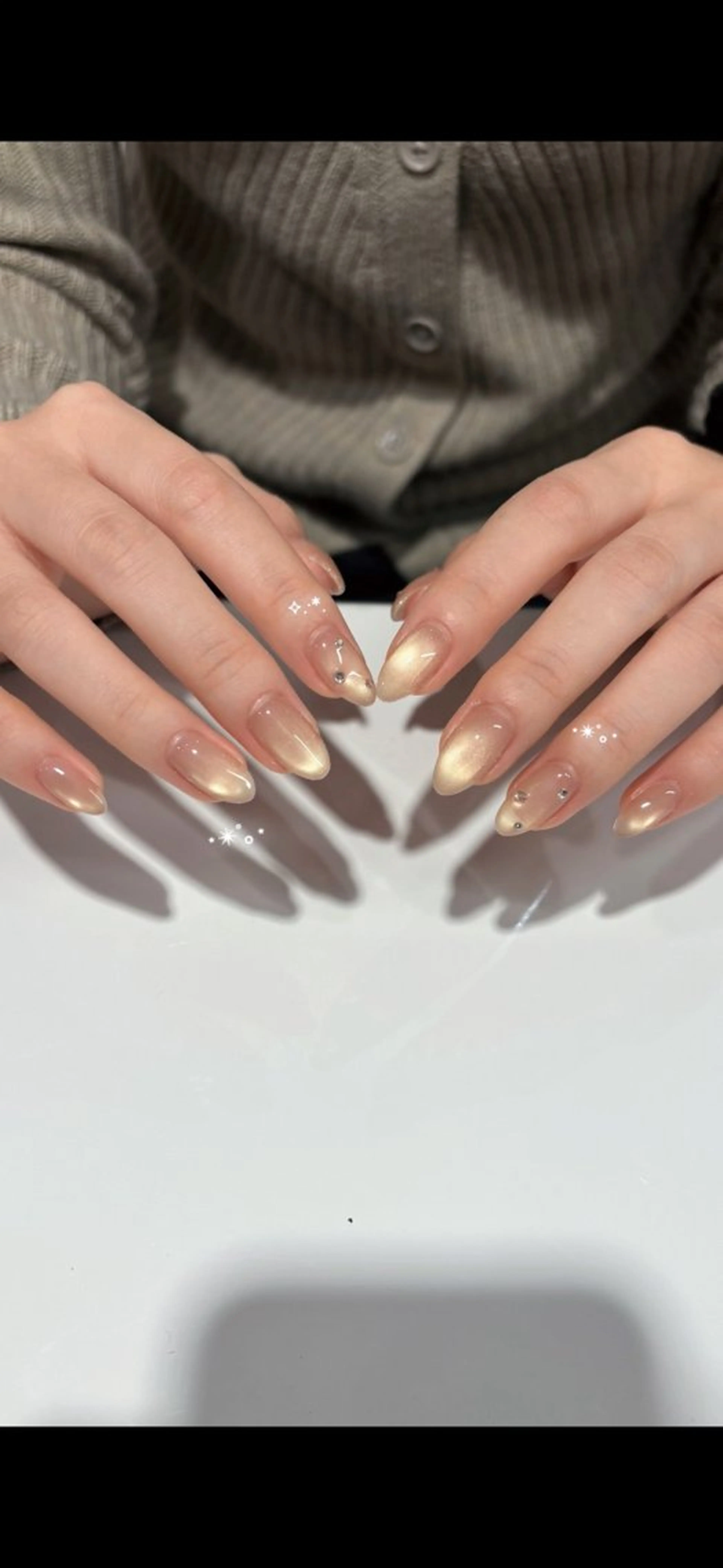 ネイル マグネットネイル ハンドネイル beau'r noaのネイルデザイン