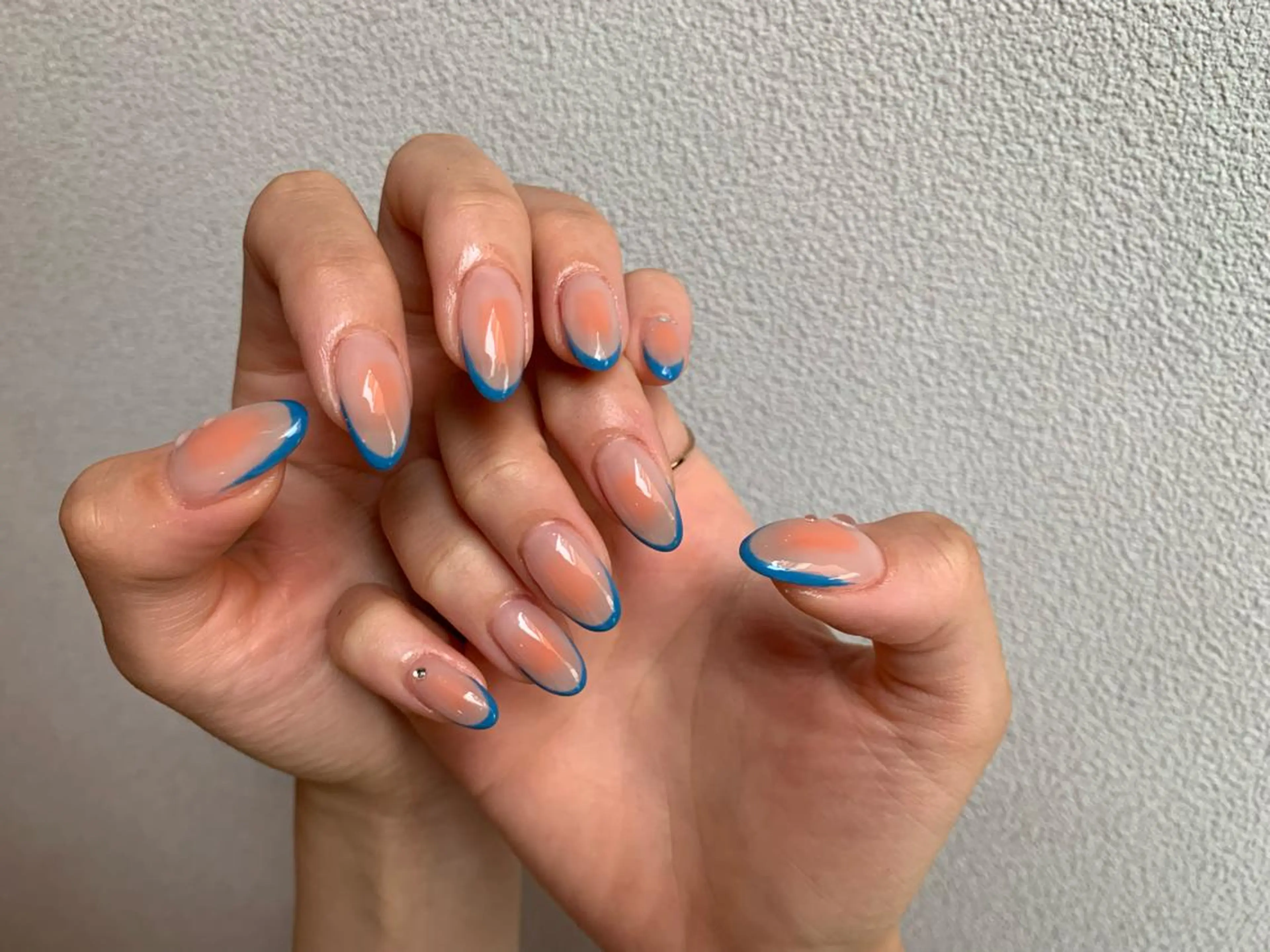 ネイル チークネイル オフィスネイル スカルプネイル happiness nailのネイルデザイン