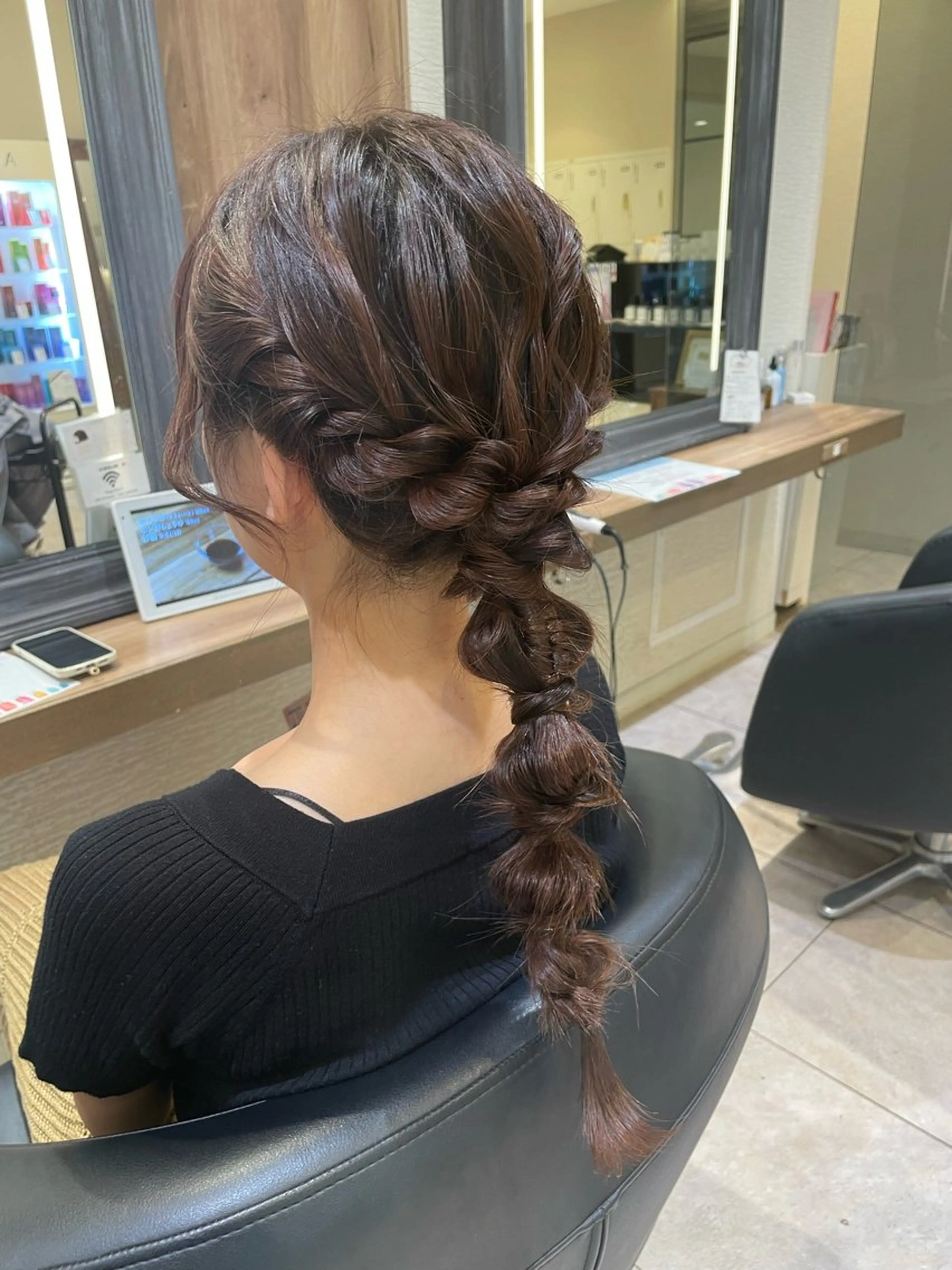 ロング ヘアセット レイヤー/ハイトーン 🫧‪Erikaのヘアスタイル