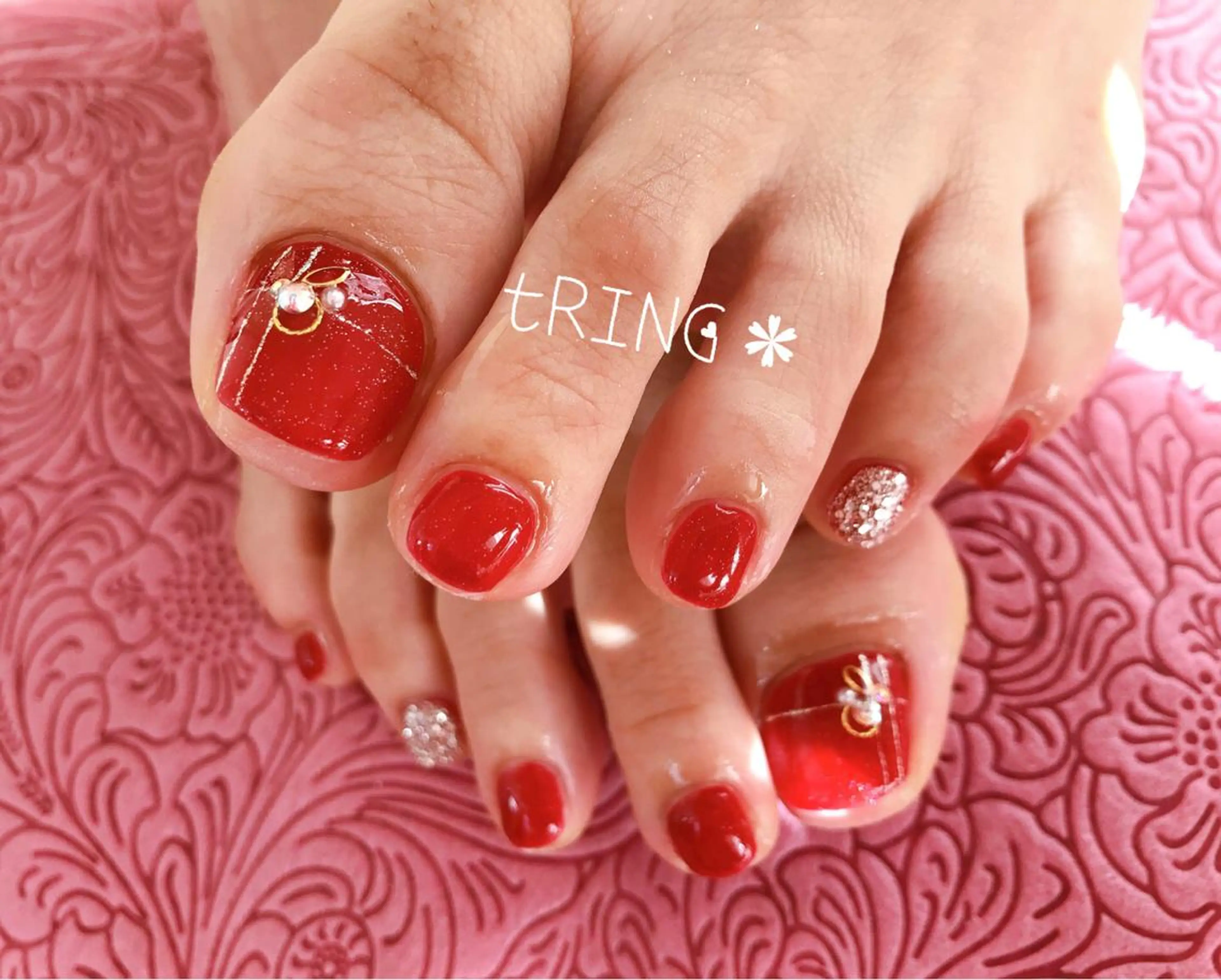 ネイル フットネイル tRING＊ しいの木台のネイルデザイン