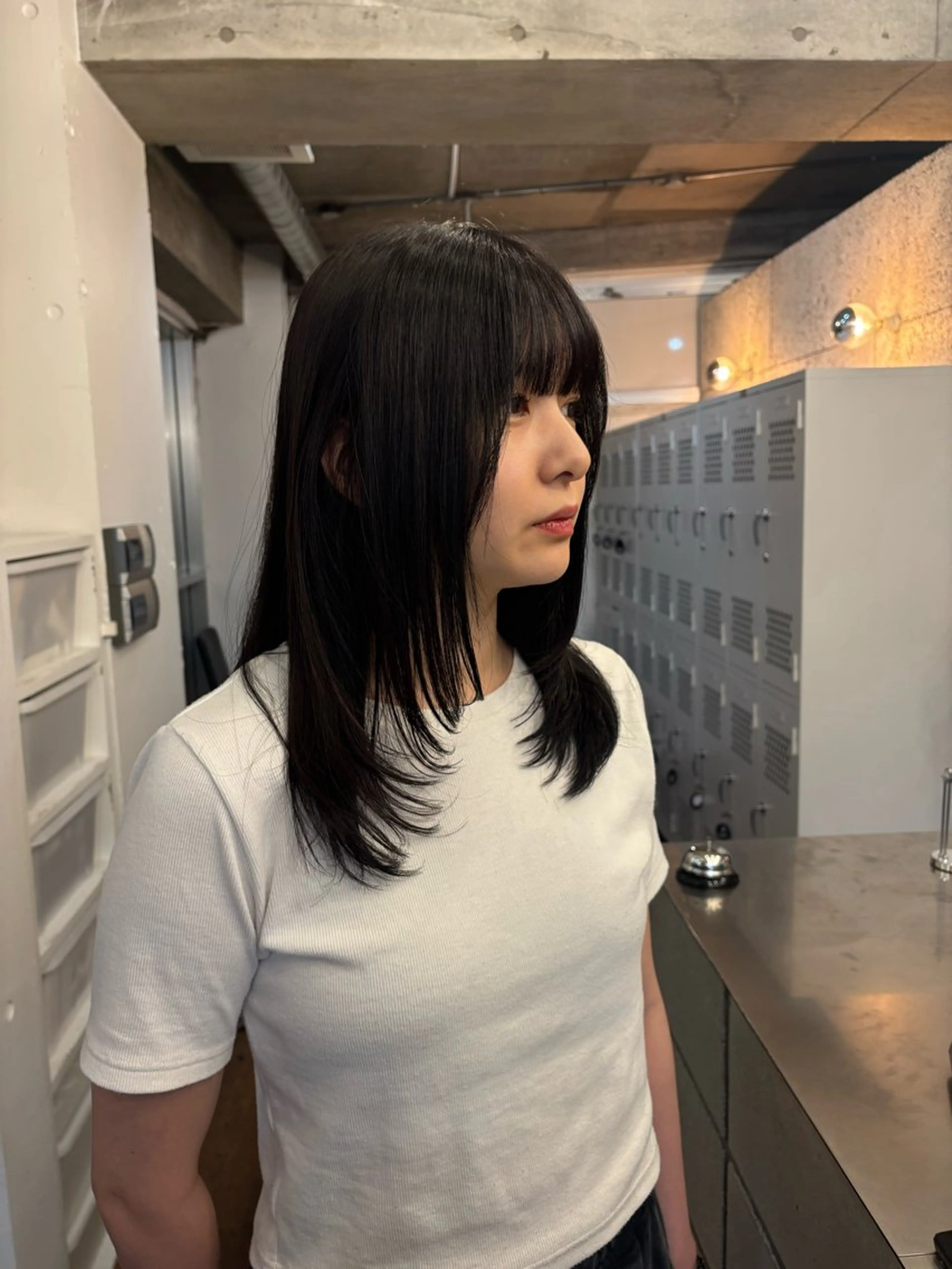 ロング カラー fifth 庄子愛彩のヘアスタイル