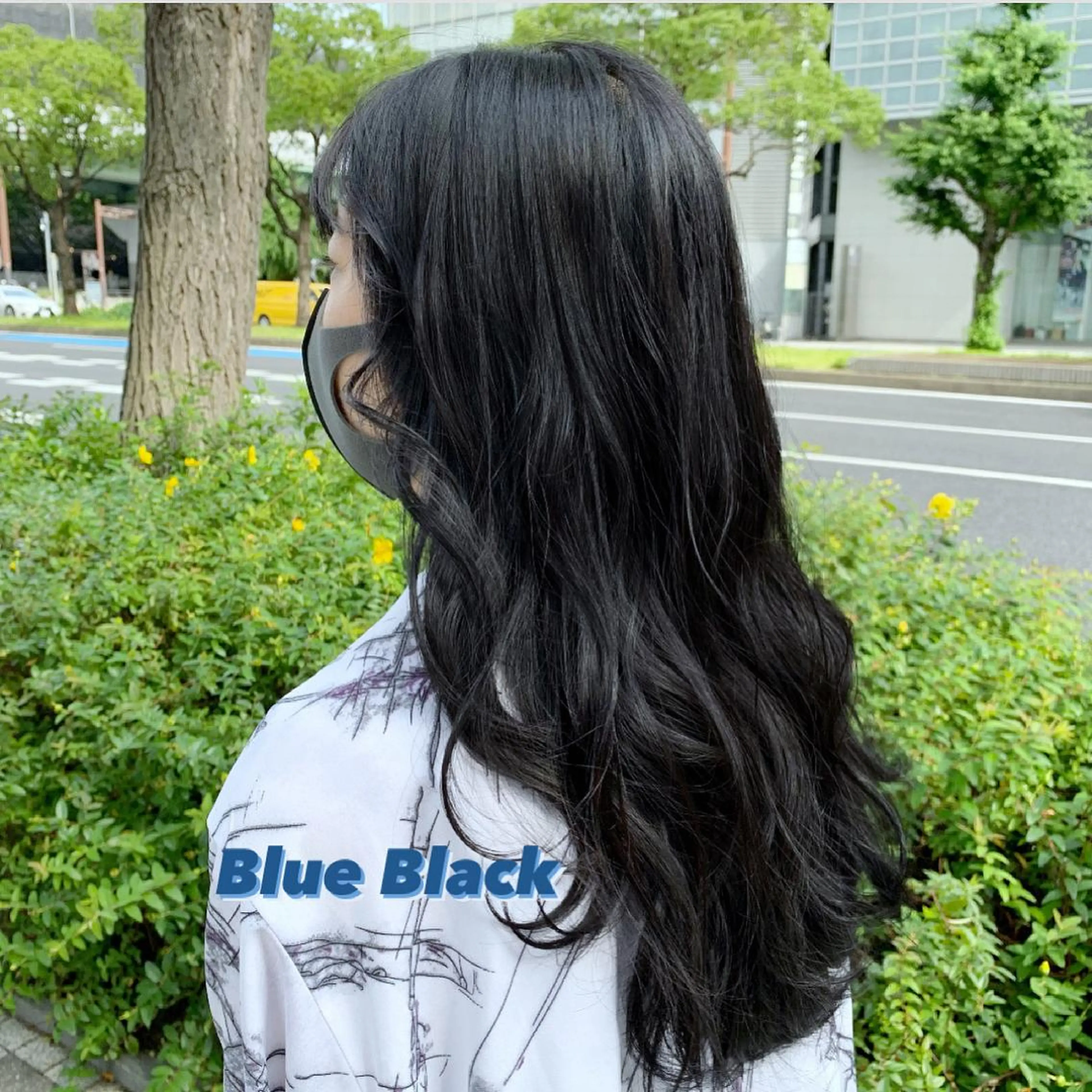 ロング 染矢 優希のヘアスタイル