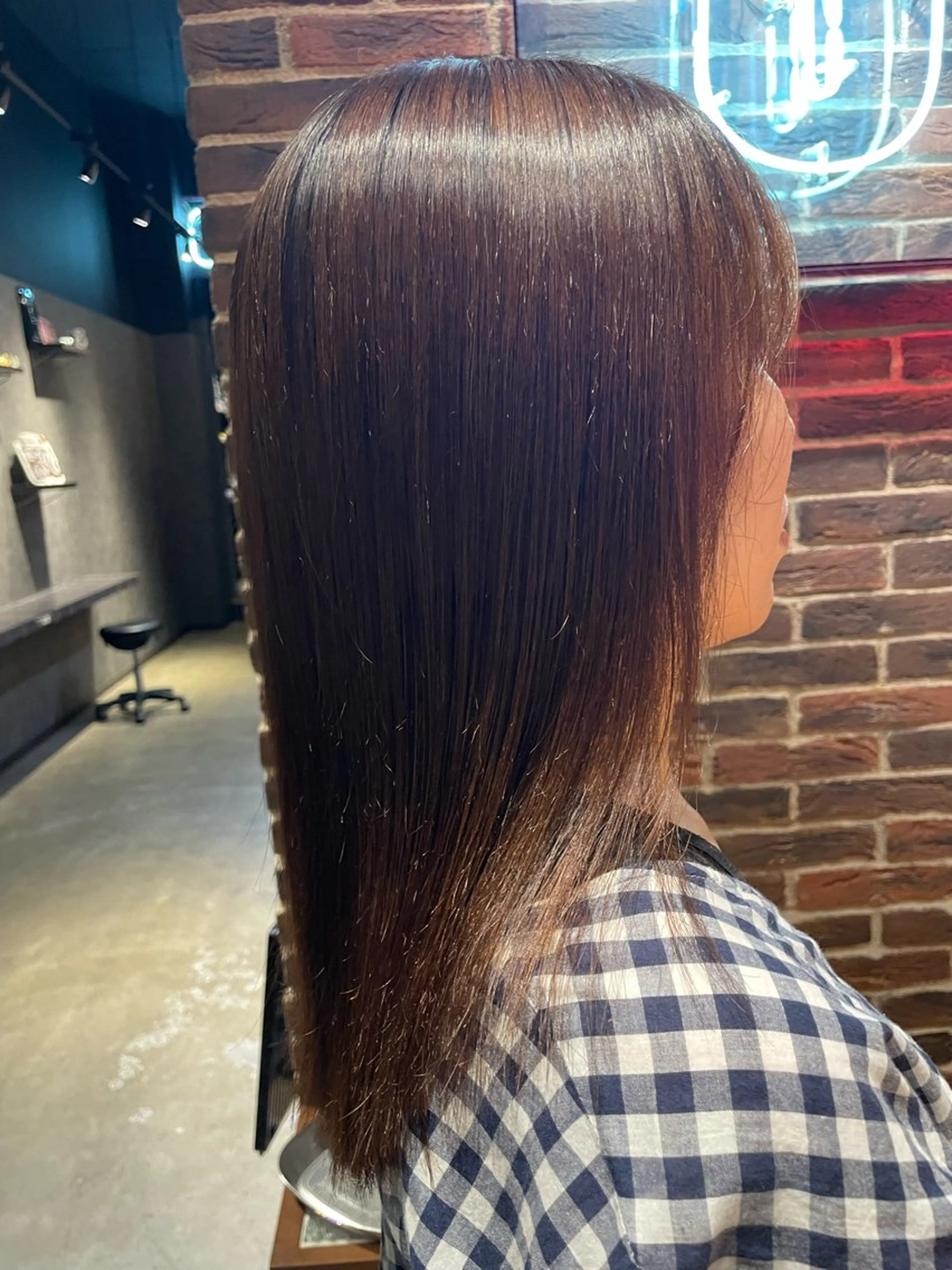 セミロング Hair salon 6所属・🌸照井 奈保子🌸のヘアスタイル