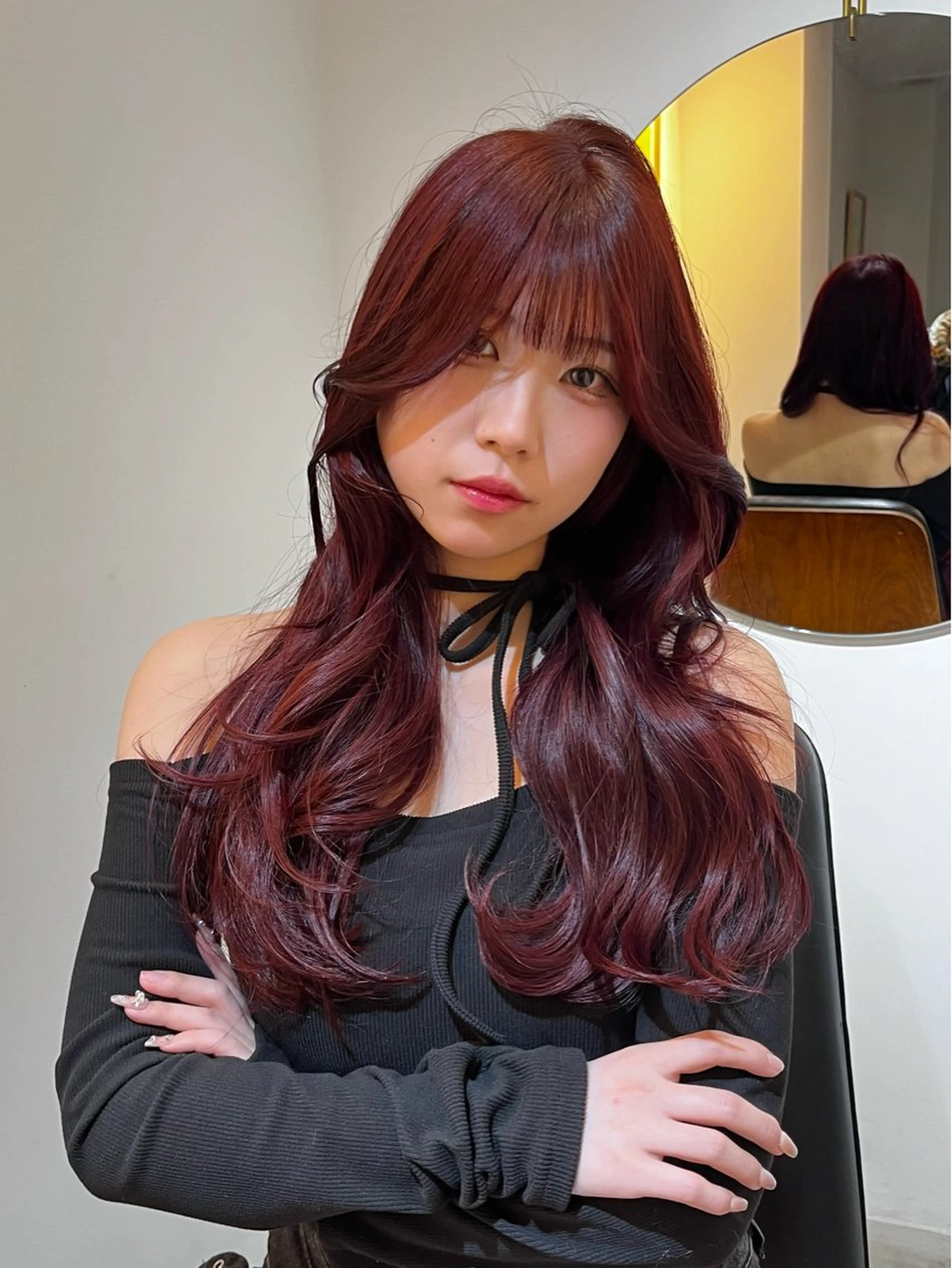 【韓国風艶髪🍯🤍】カット➕ケアカラーの写真