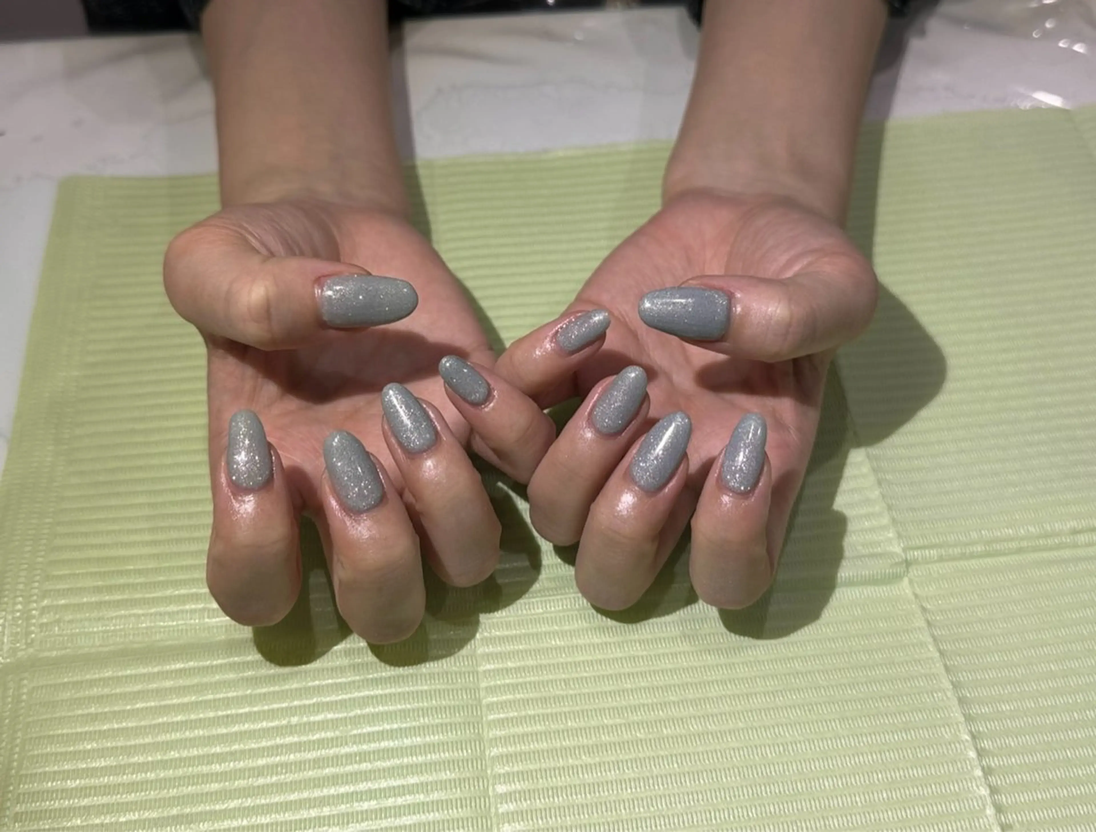 ネイル ワンカラーネイル Buena所属・miu "のネイルデザイン