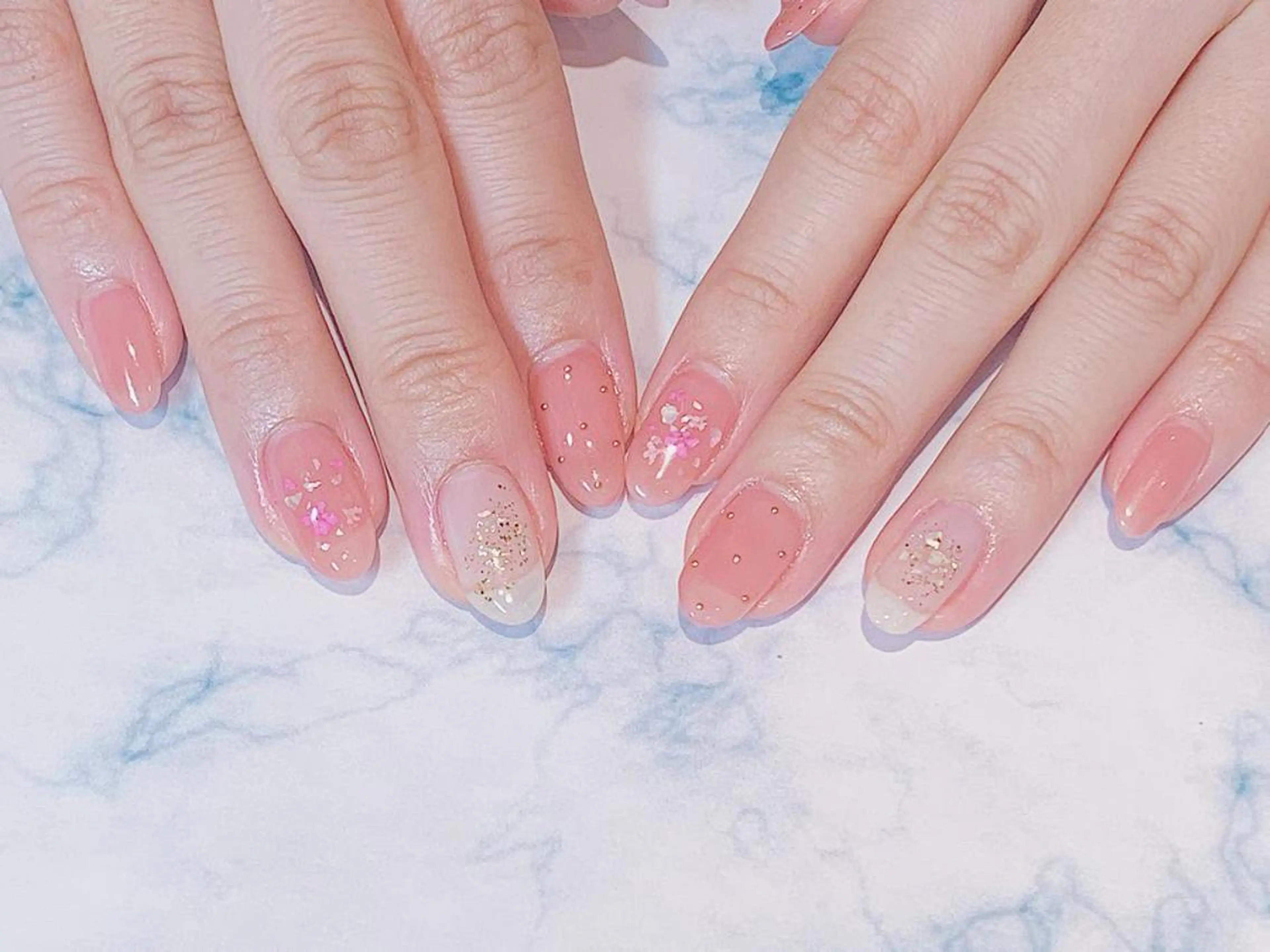 ネイル ハンドネイル LUKE所属・もとまつ さちこのネイルデザイン