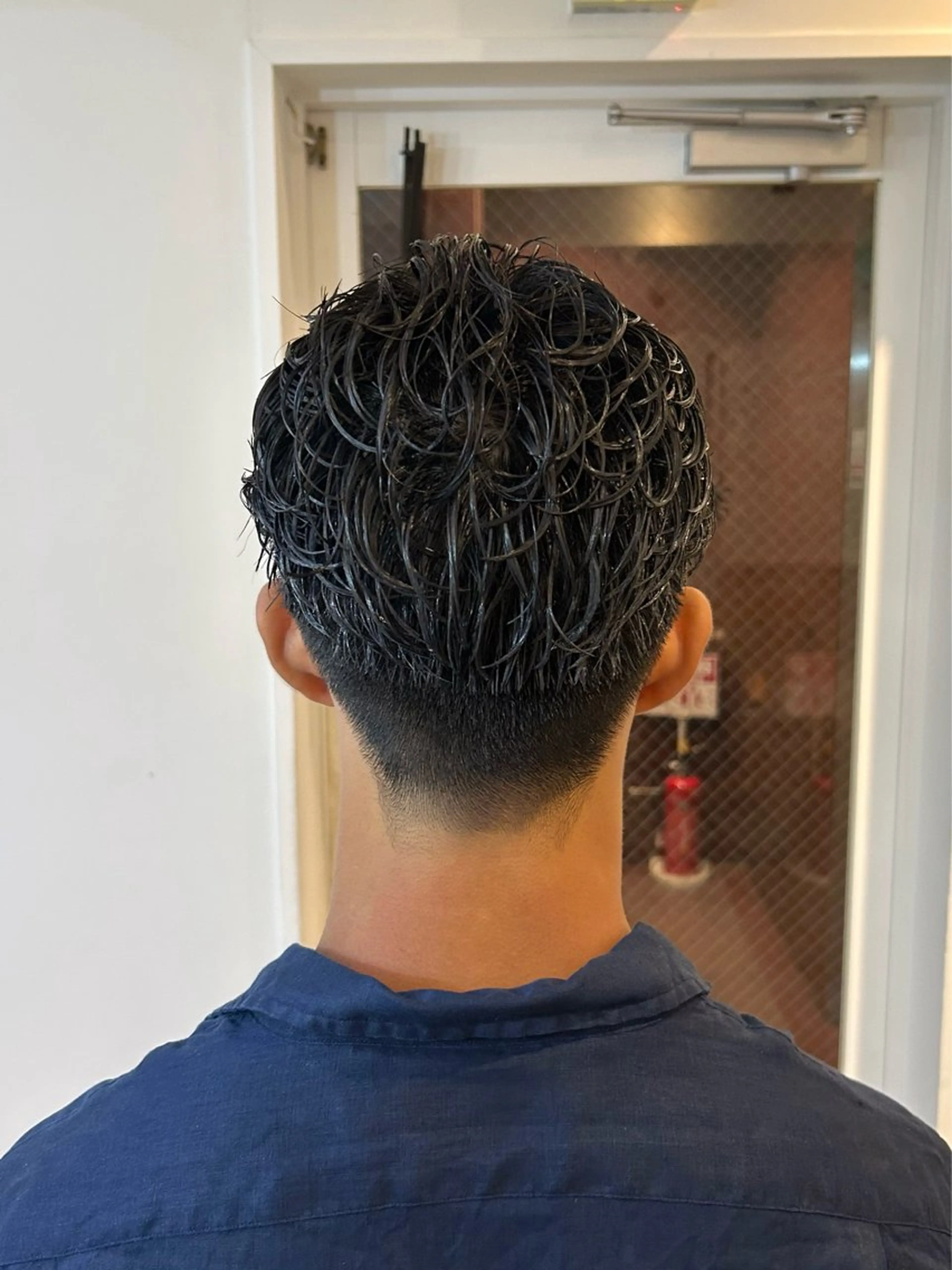 パーマ メンズ カット パーマ La fith hair luxe 門前仲町店所属・透明感/暖色カラー 💖【Misaki】のヘアスタイル