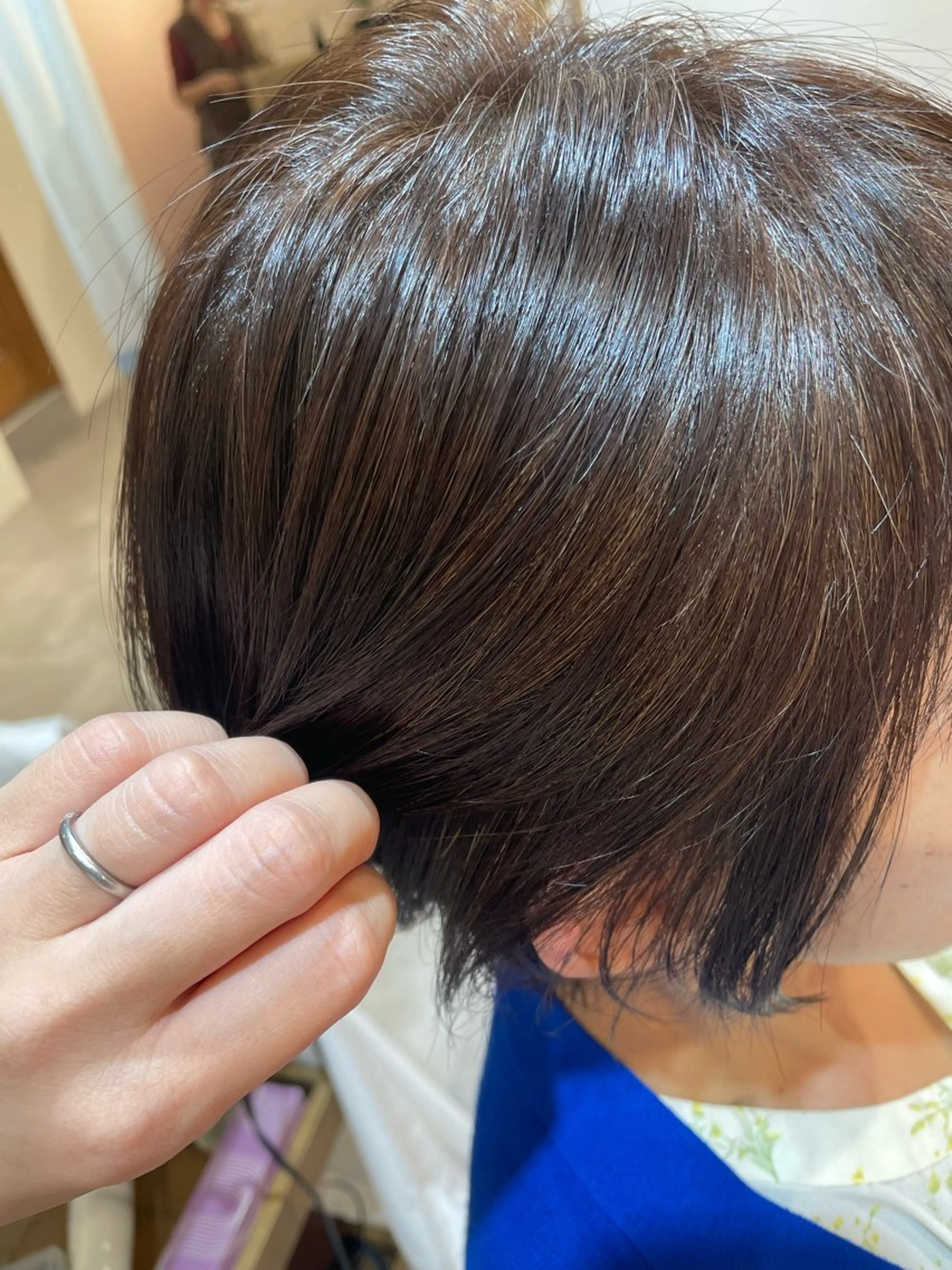ショート at tee...金沢八景所属・at tee... 金沢八景🌼MIKAのヘアスタイル