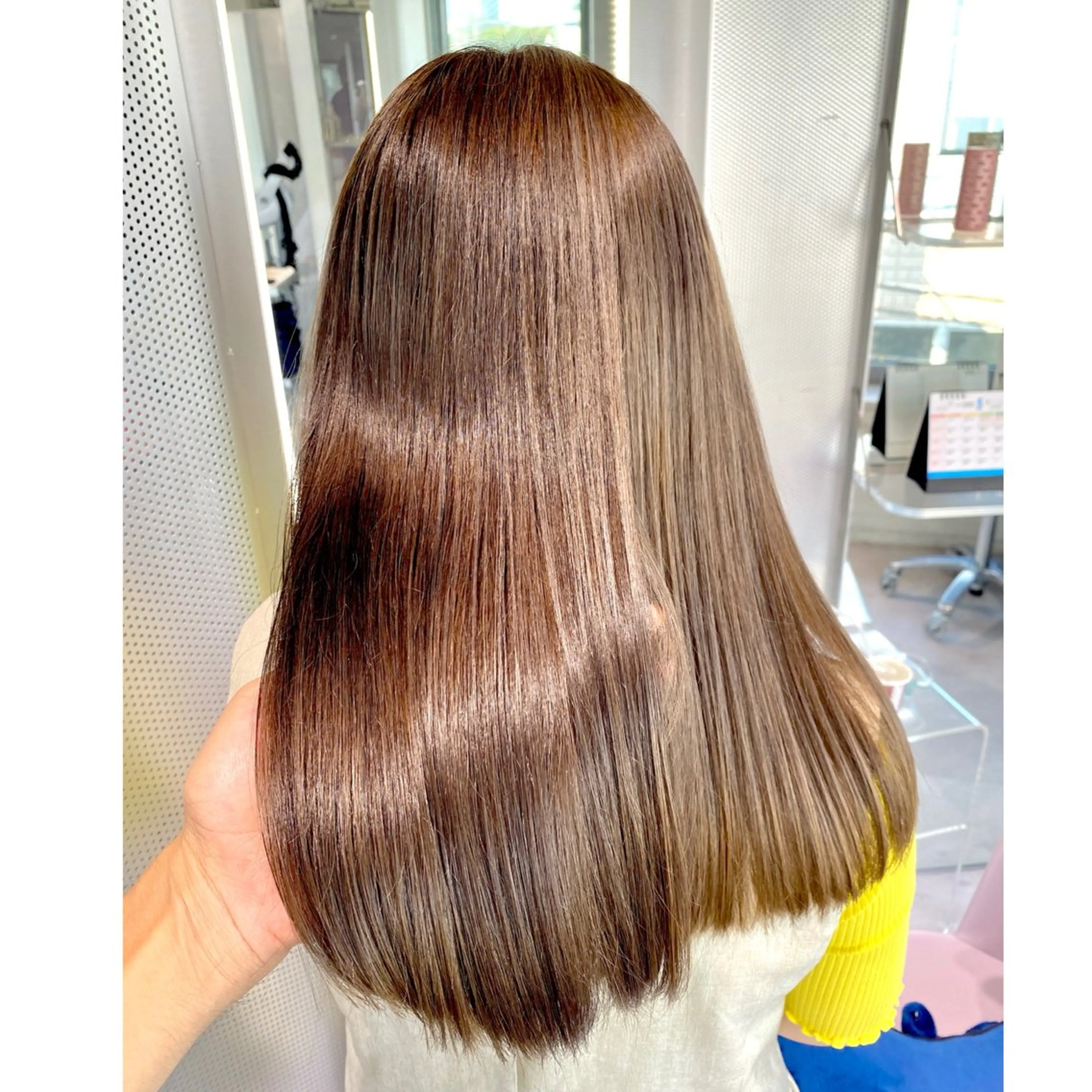 セミロング カット 森 隆秀/韓国ヘアのヘアスタイル