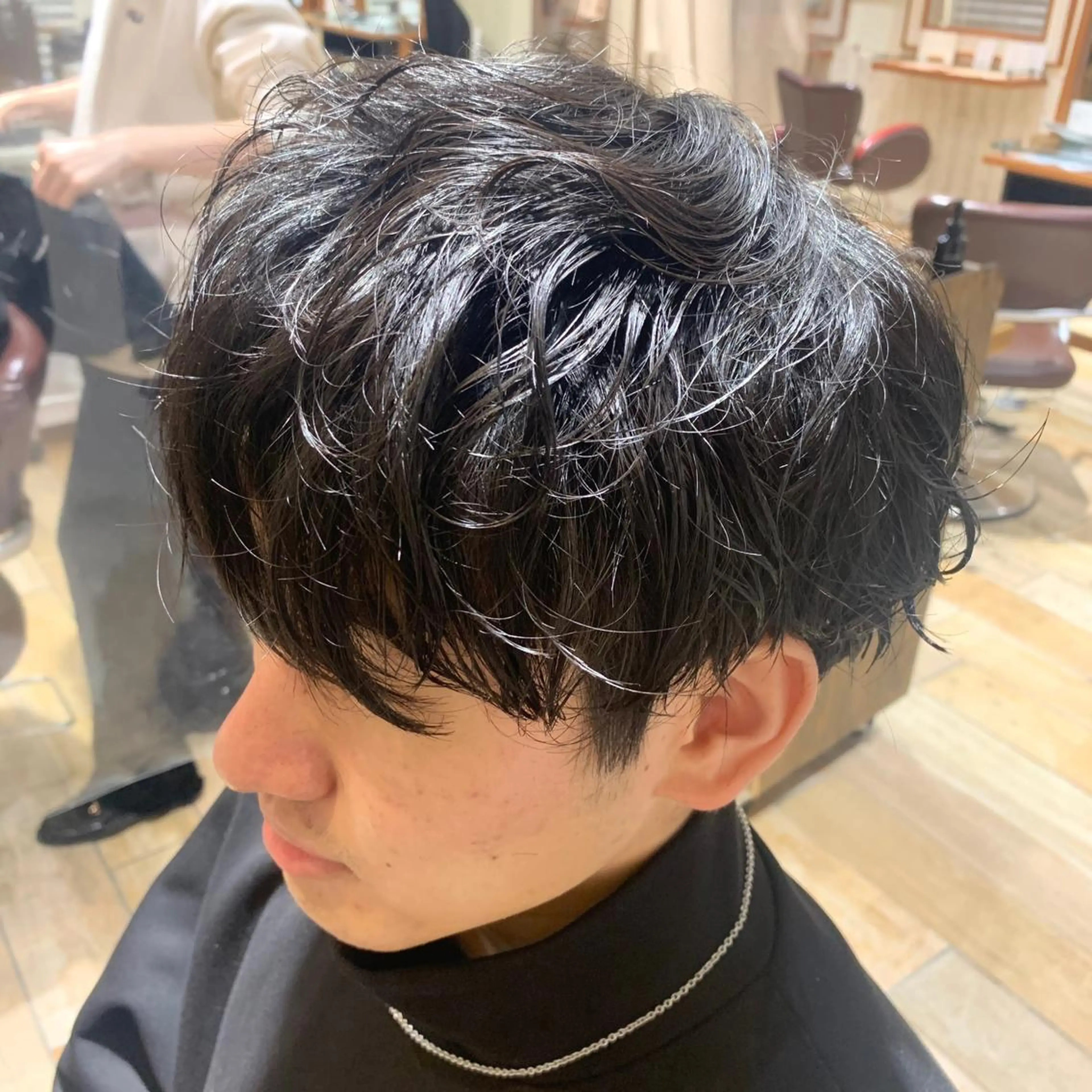 メンズ ボブ/美髪矯正 /佐藤　奈巳のヘアスタイル