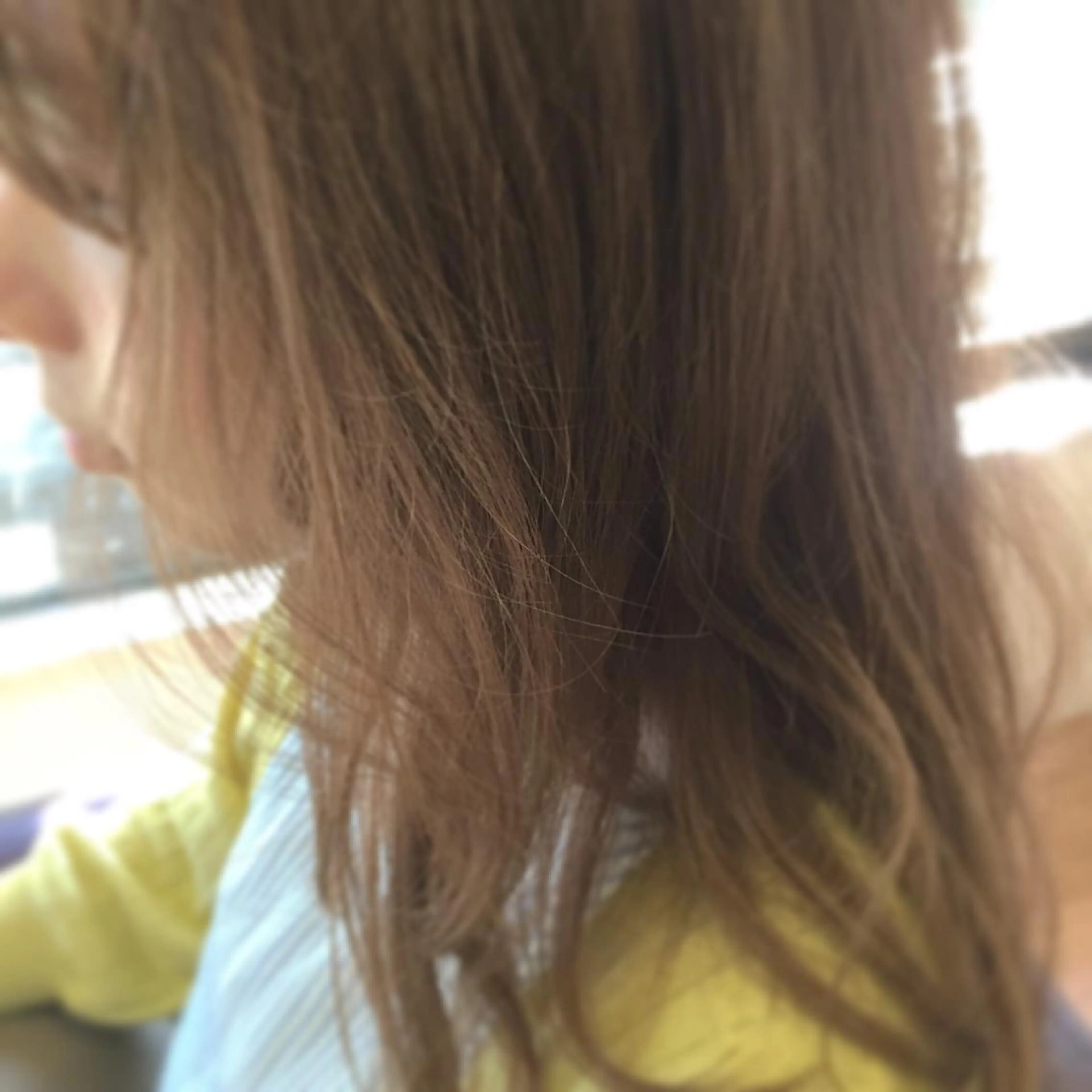 ロング カラー パーマ グレージュ イルミナカラー ヘアカラー 三橋 和希のヘアスタイル