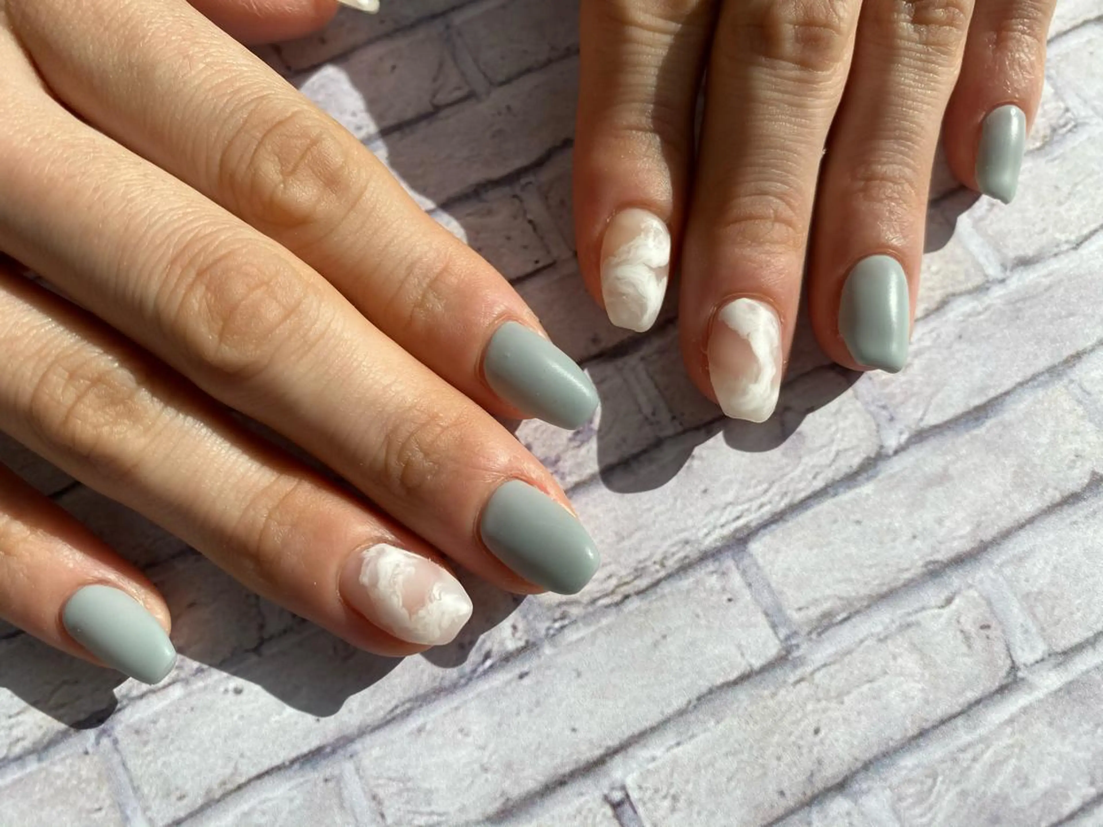 ネイル ハンドネイル Mana‪ ‪·͜· ❤︎‬のネイルデザイン